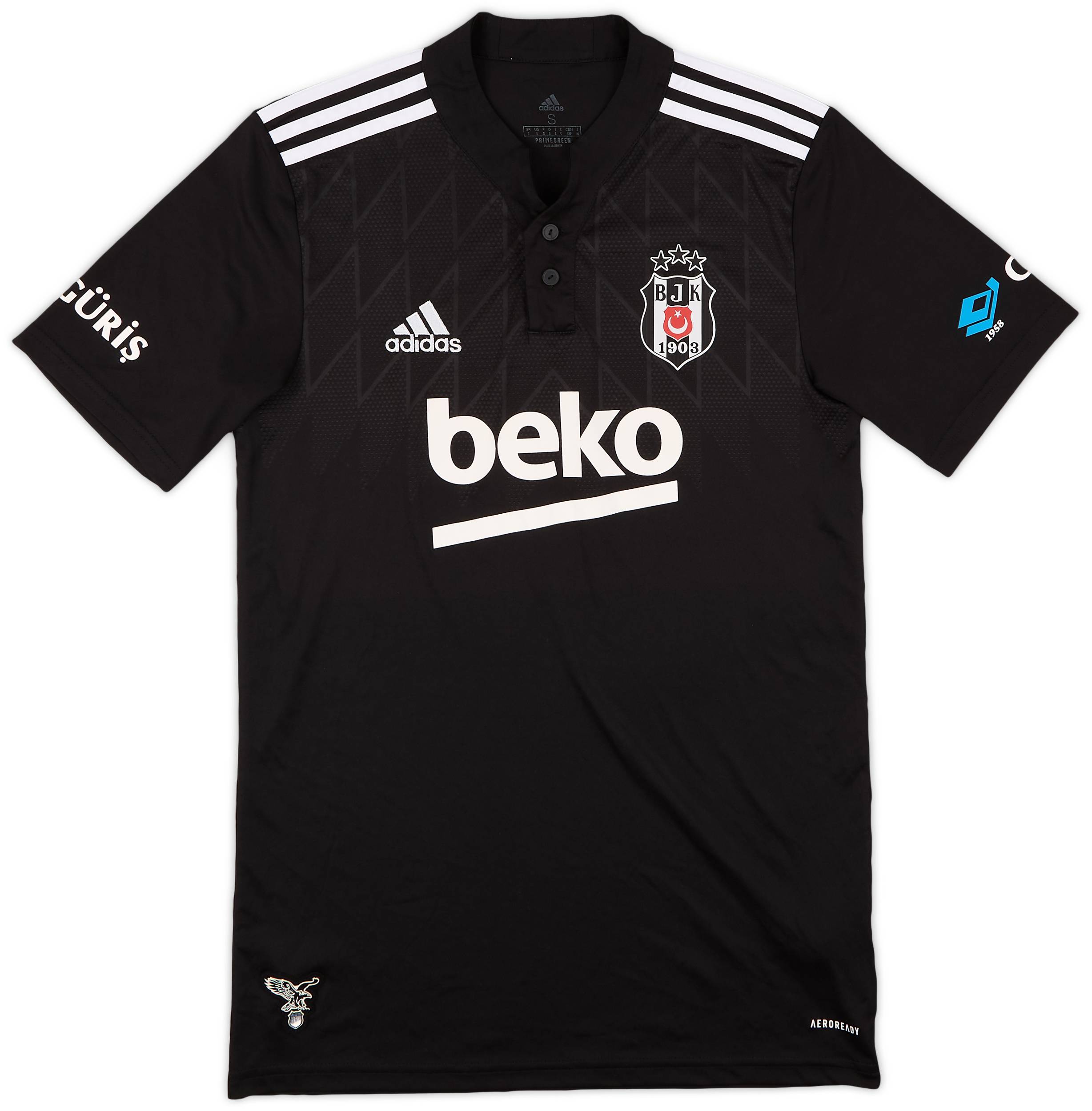 2021-22 Besiktas Away Shirt - 10/10 - (S)