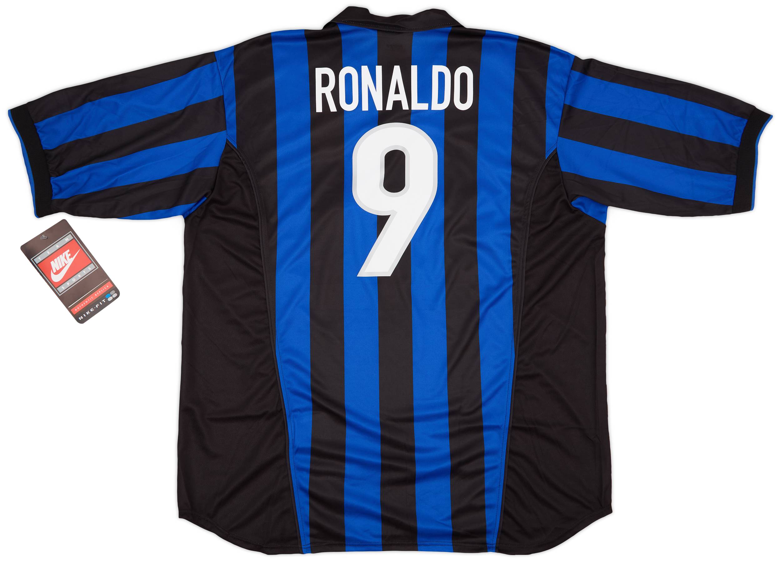 1998 99 Inter Milan Home Shirt Ronaldo 9 XXL