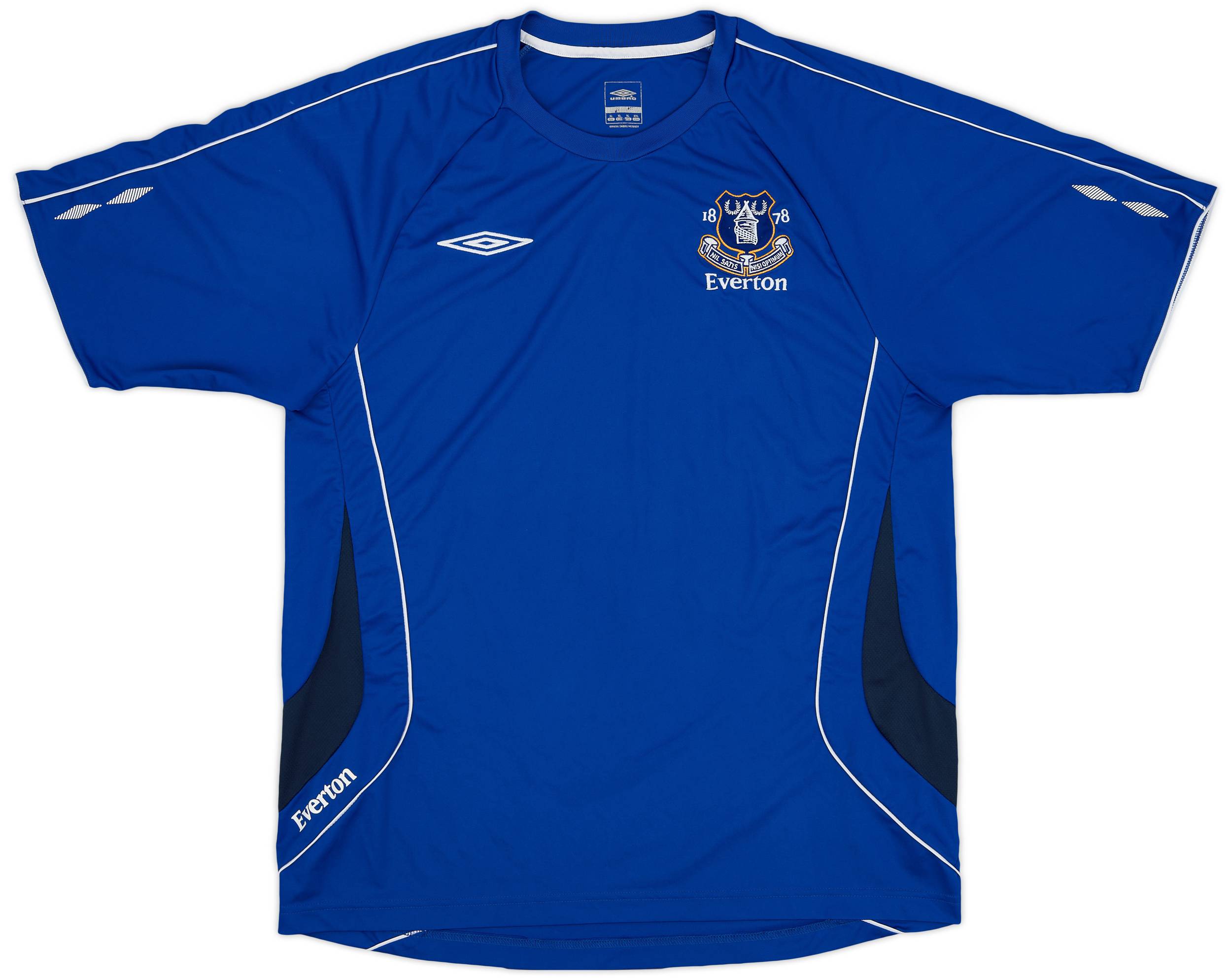 2007-08 Everton Umbro Training Shirt - 8/10 - (XL)