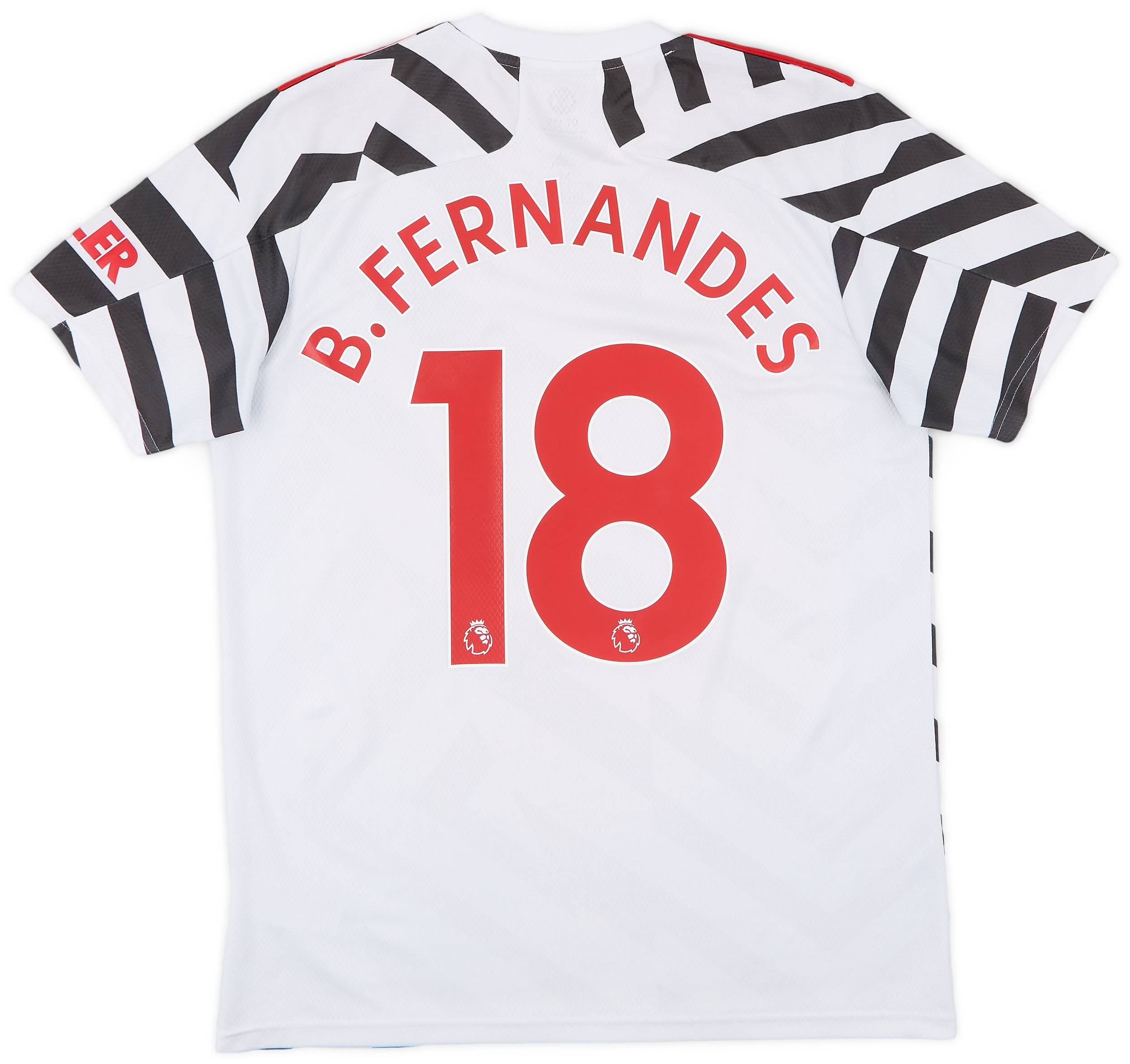 2020-21 Manchester United Third Shirt B.Fernandes #18 - 5/10 - (M)
