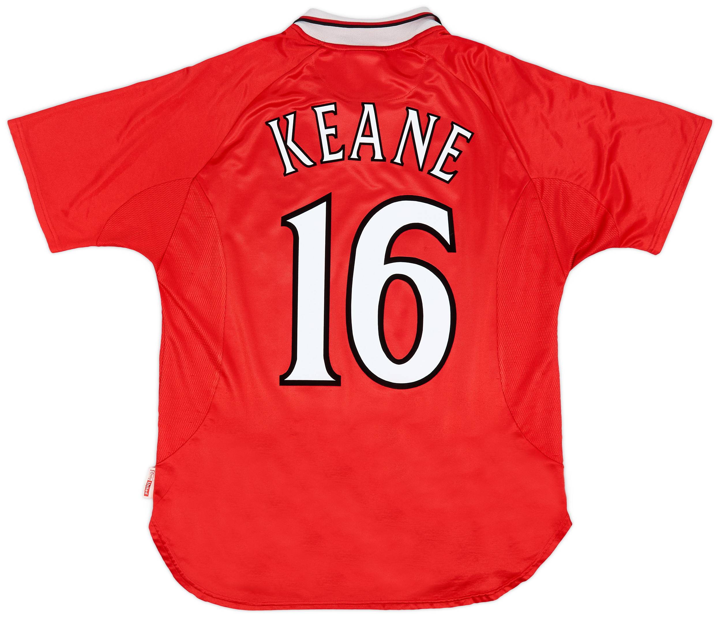 【未使用品】 'CL United Manchester 1999-00 Winners' 8 - #16 Keane Shirt ウェア