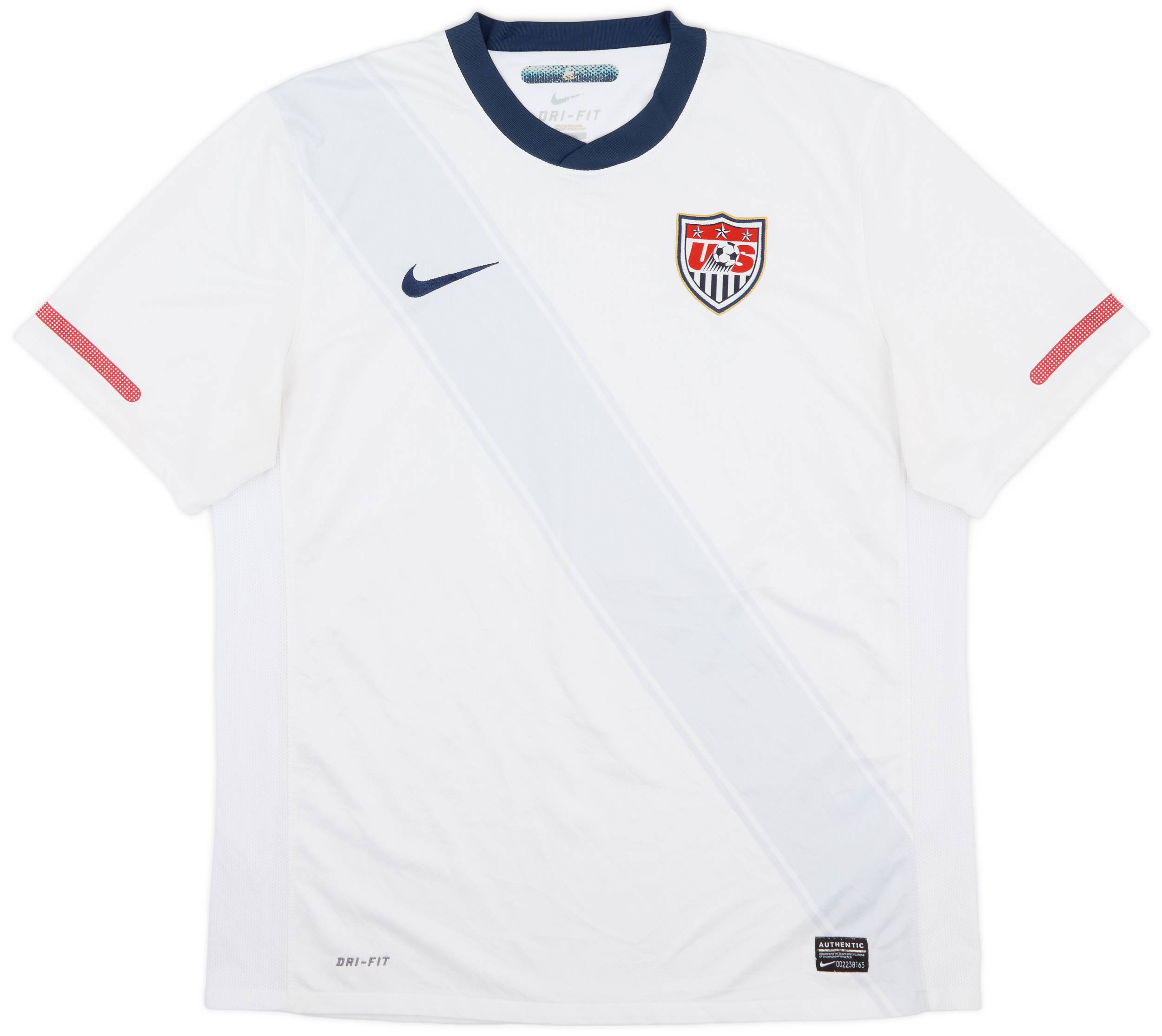 2010-11 USA Home Shirt - 6/10 - (L)