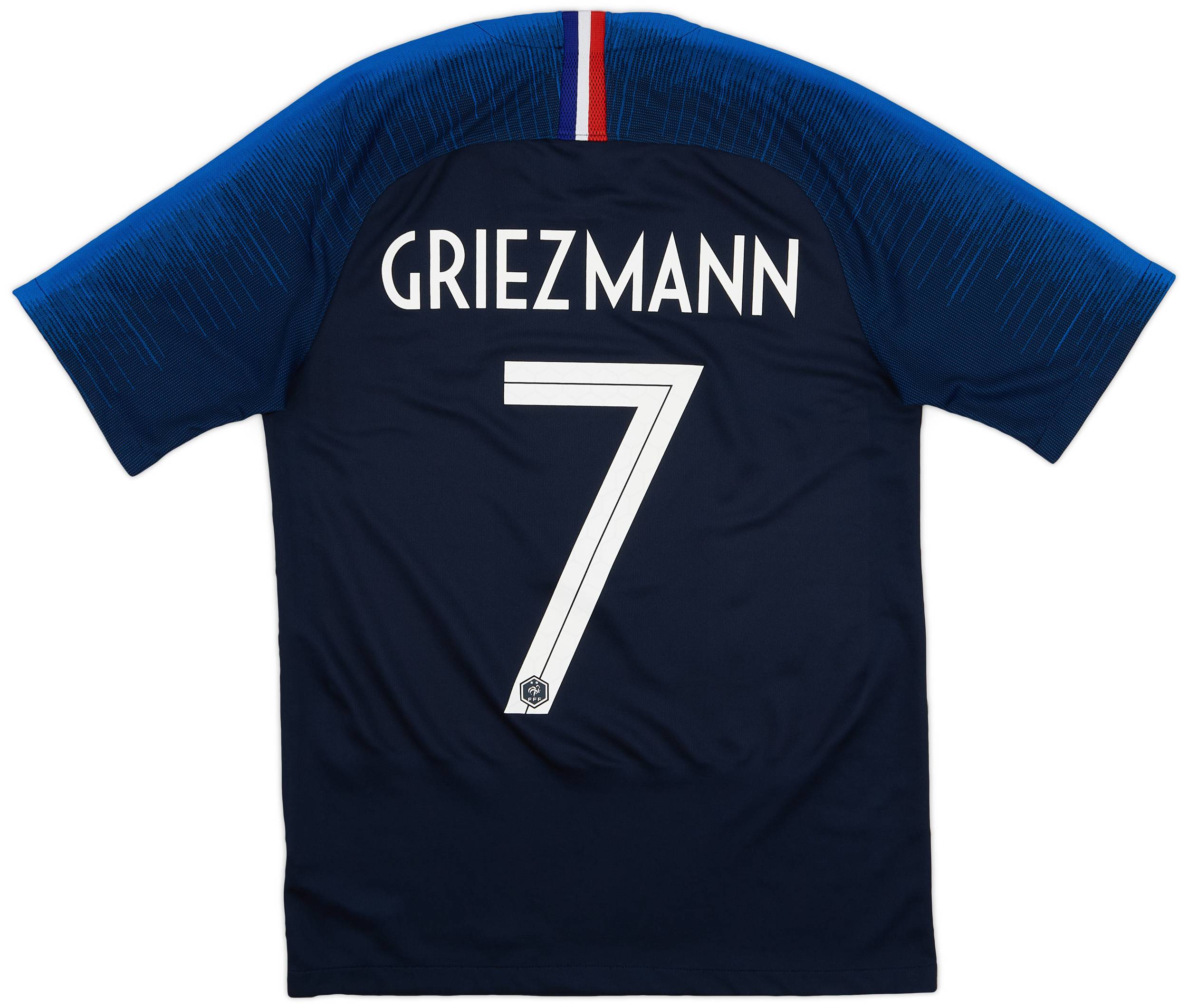 2018 France Home Shirt Griezmann 7 9 10 S
