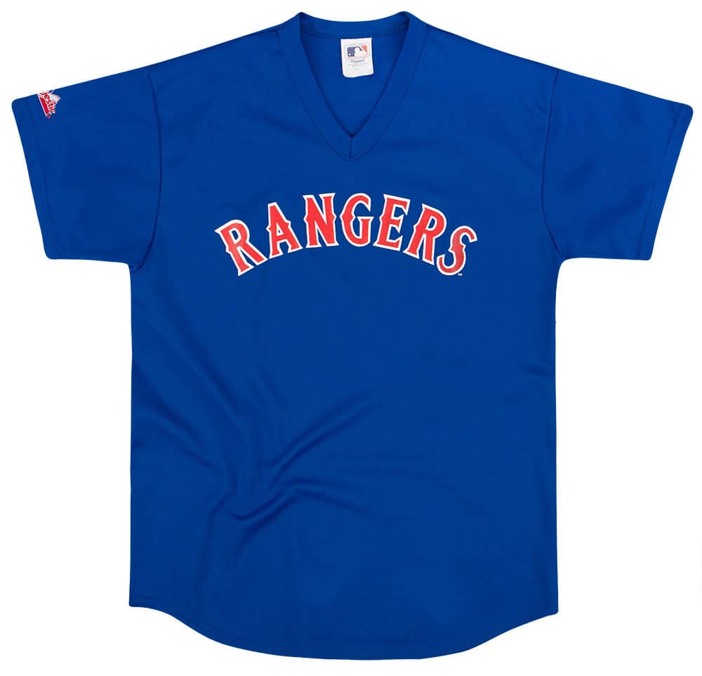 2000s Texas Rangers Majestic Training Tee L