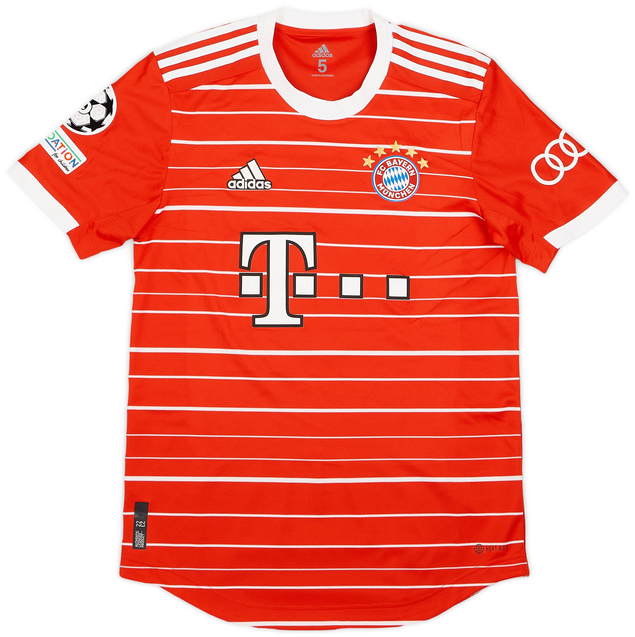 2022-23 Bayern Munich Match Issue Champions League Home