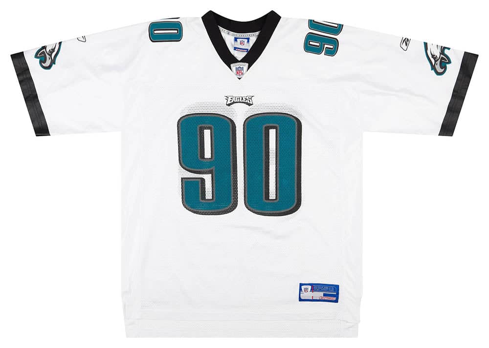 2003-04 Philadelphia Eagles Simon #90 Reebok On Field Jersey (Away) XL