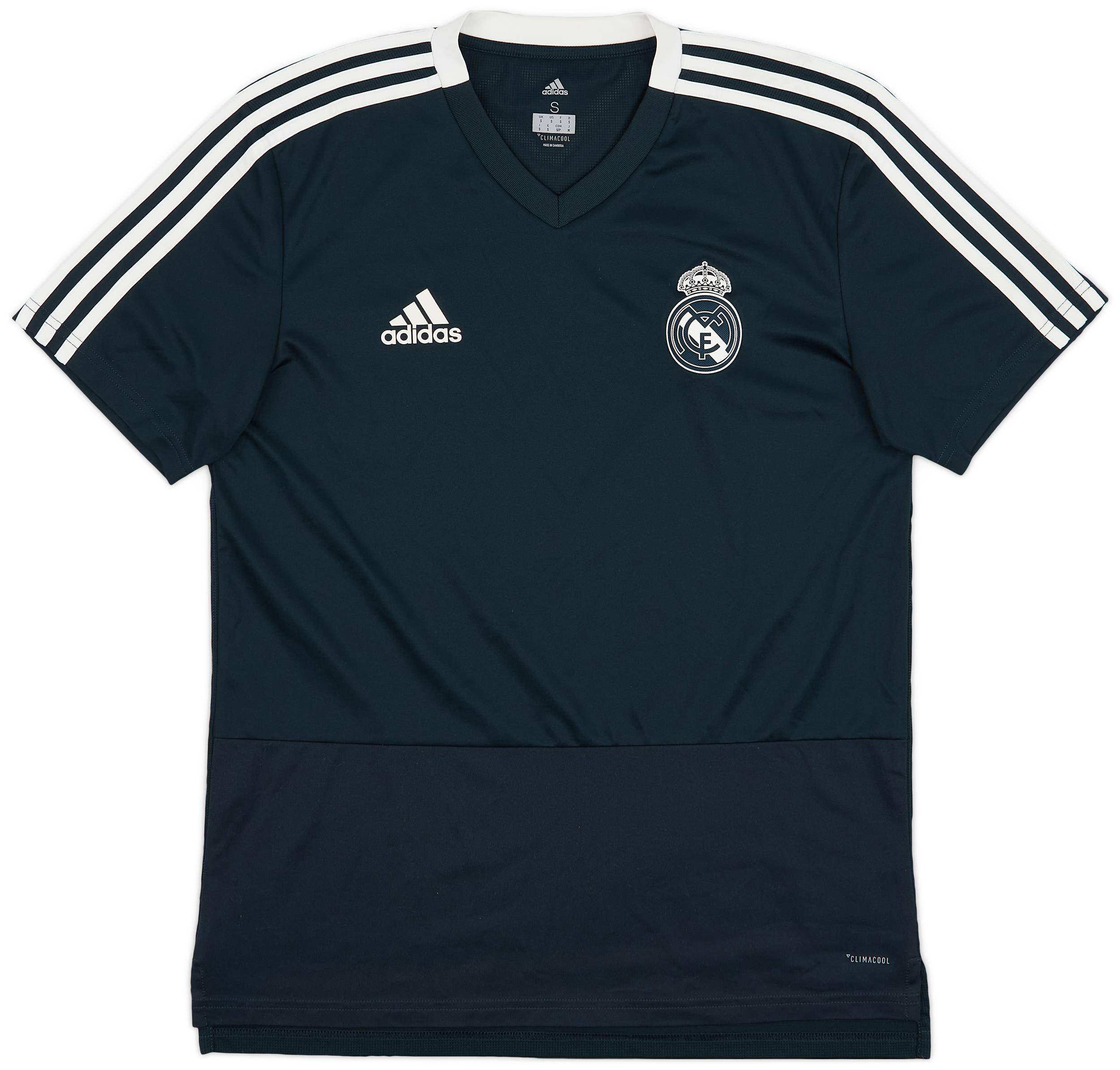 2018-19 Real Madrid adidas Training Shirt - 9/10 - (S)