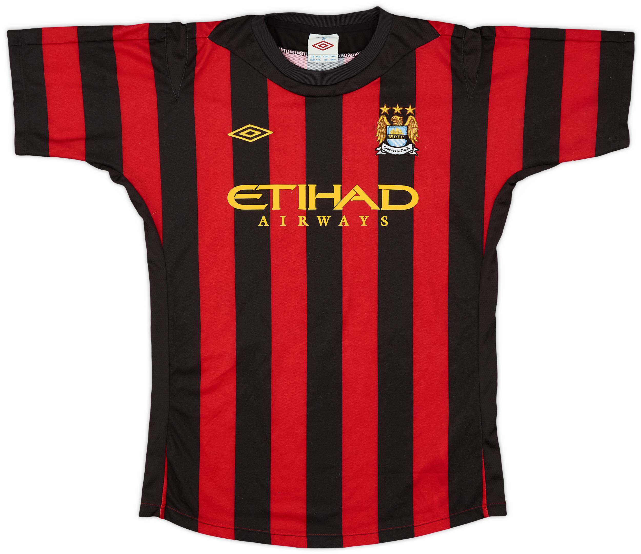 2011-12 Manchester City Away Shirt - 7/10 - (XL.Boys)