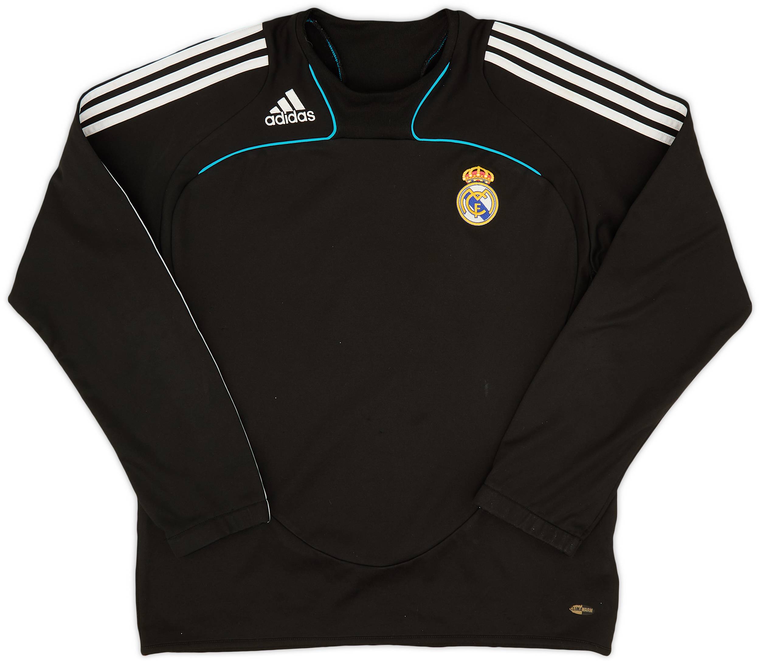 2008-09 Real Madrid adidas Sweat Top - 8/10 - (L)