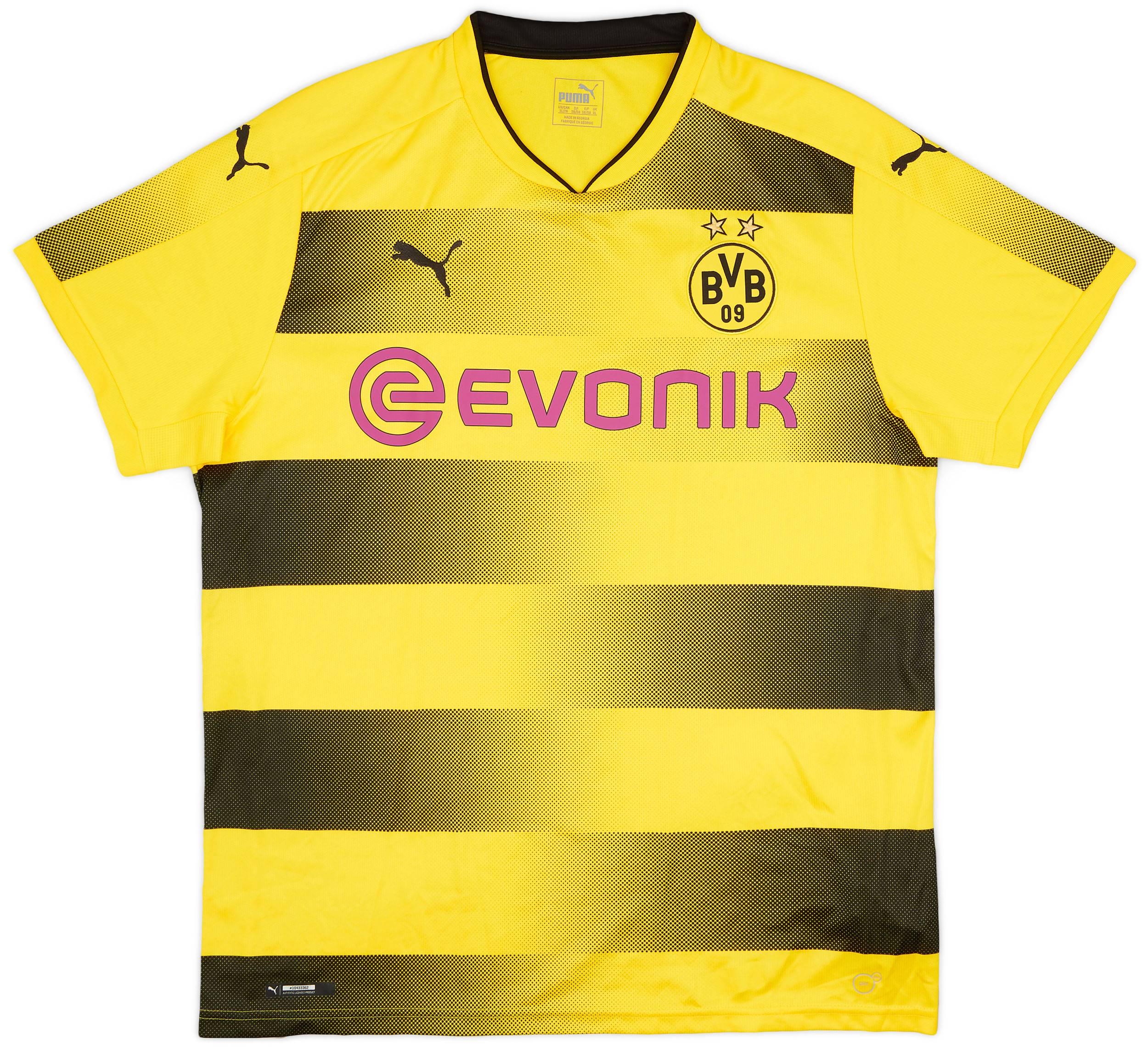 2017-18 Borussia Dortmund Home Shirt - 9/10 - (XL)