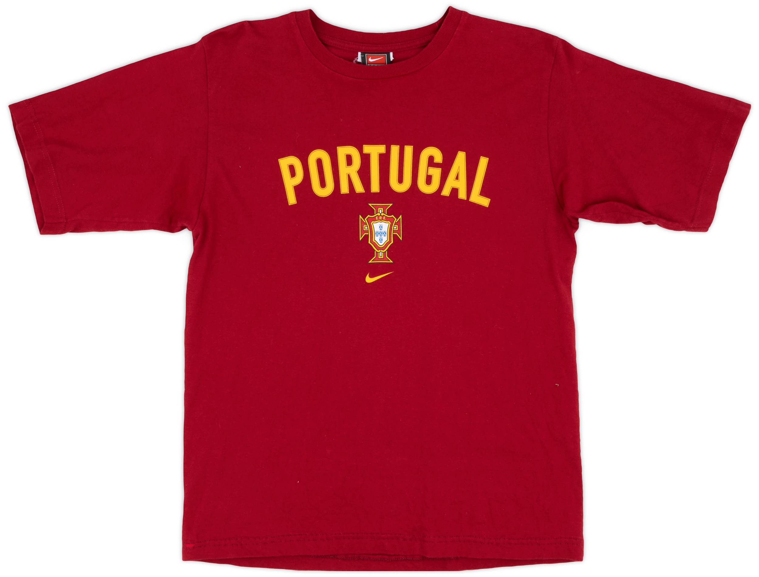 2002-03 Portugal 'Figo #7' Graphic Tee - 9/10 - (S)