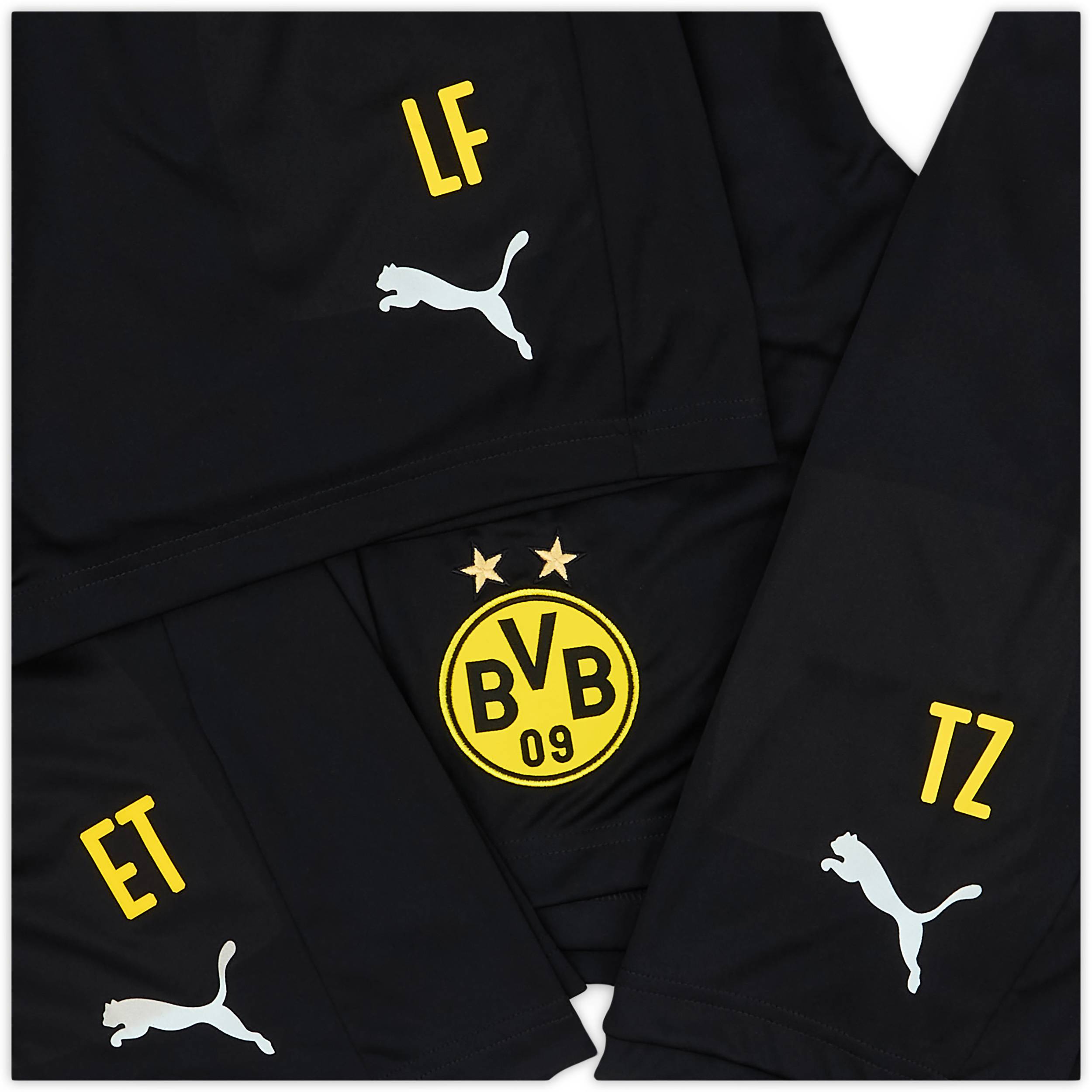 2019-20 Borussia Dortmund Staff Issue Training Shorts 9/10