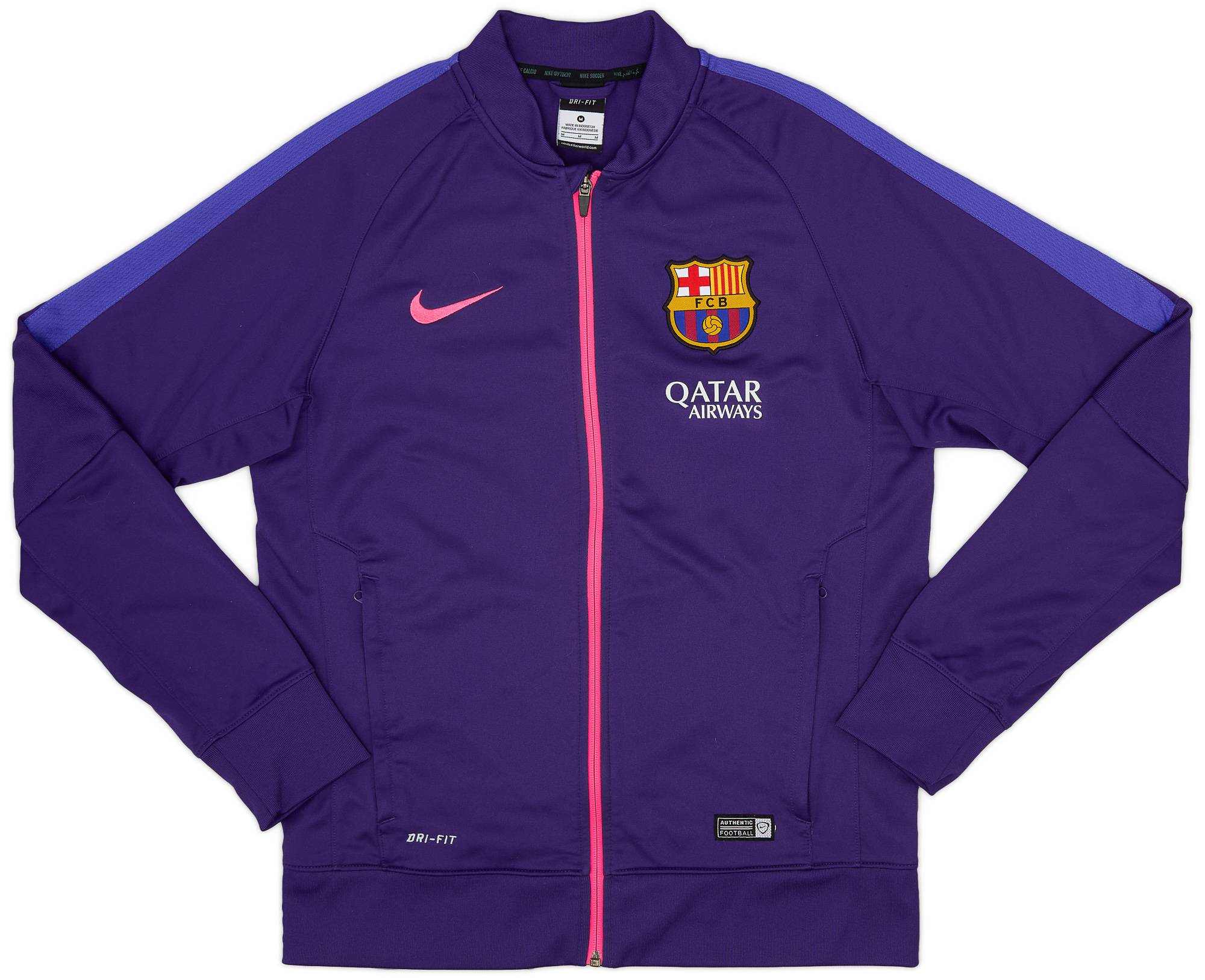 2015-16 Barcelona Nike Track Jacket - 9/10 - (M)