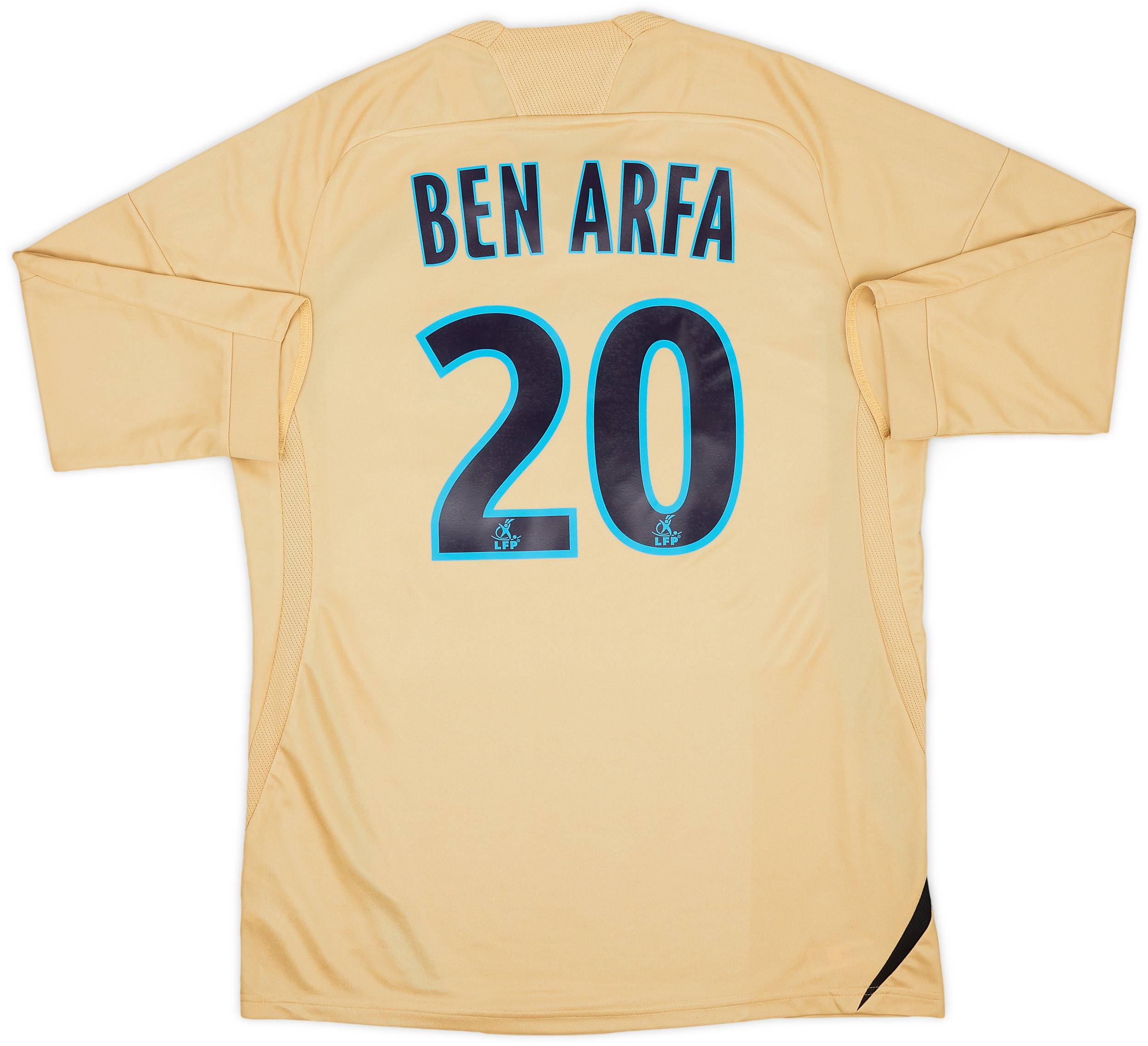 2008-09 Olympique Marseille Third Shirt Ben Arfa #20 - 8/10 - (L)