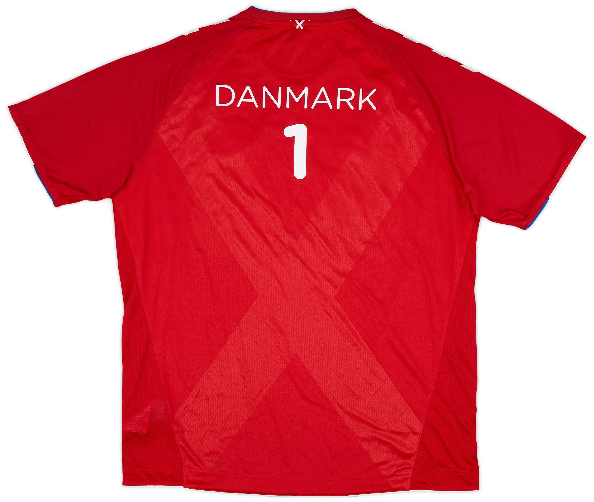 2018-19 Denmark Home Shirt Danmark #1 - 9/10 - (XXL)