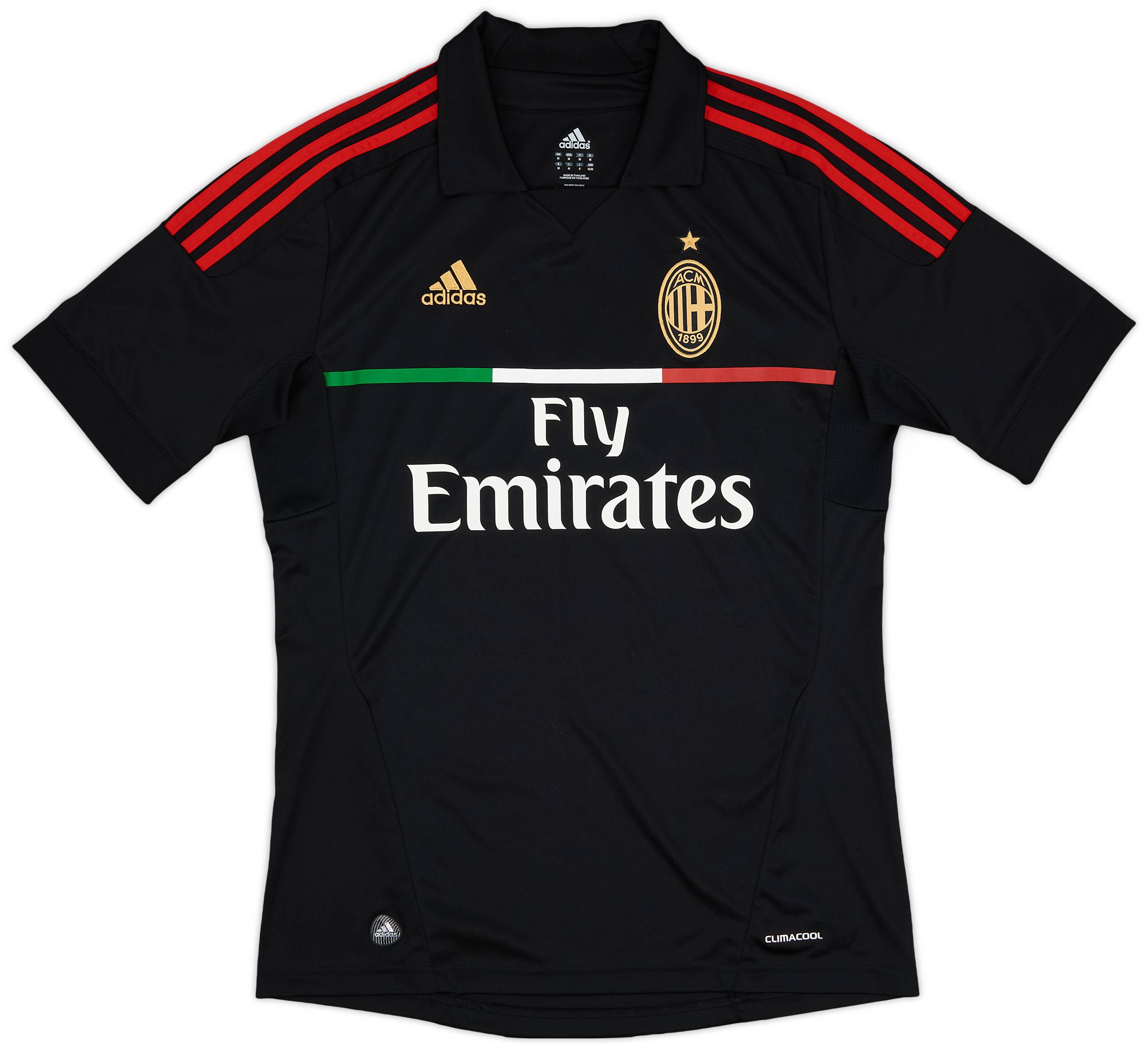 2011-12 AC Milan Third Shirt - 8/10 - (M)