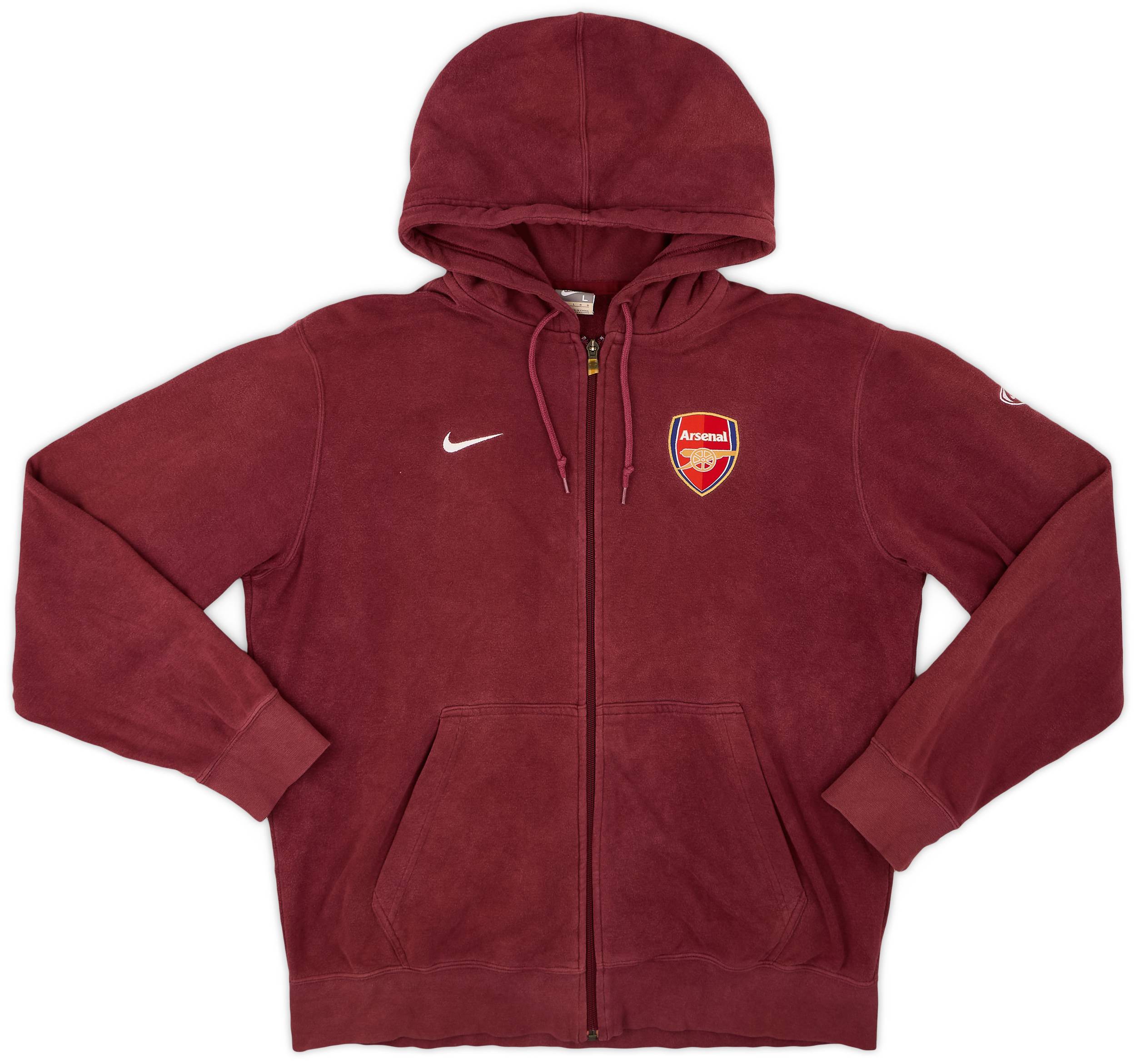 2007 08 Arsenal Nike Hooded Jacket 6 10 L