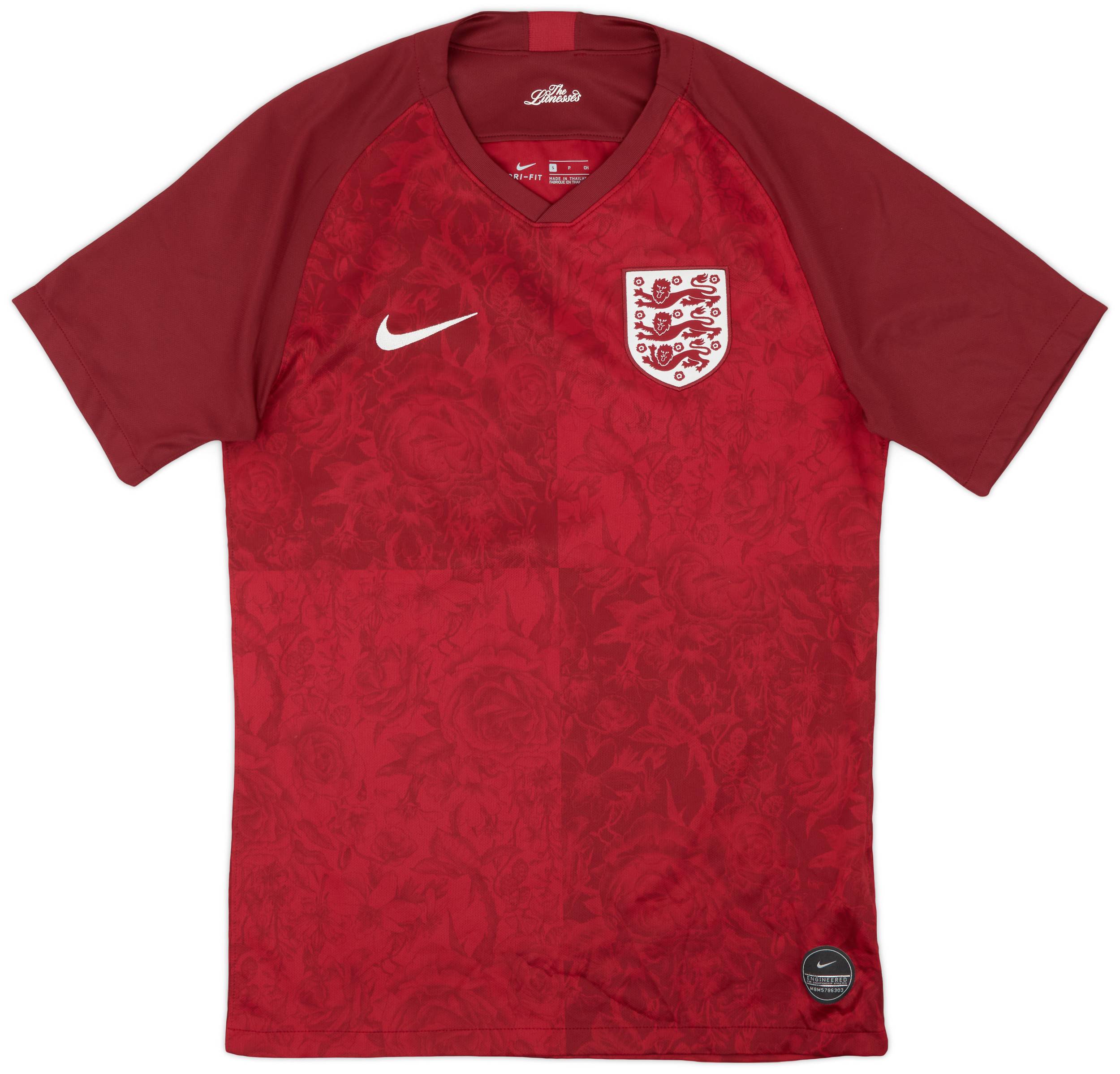 2019 England Lionesses Away Shirt - 9/10 - (Men's S)