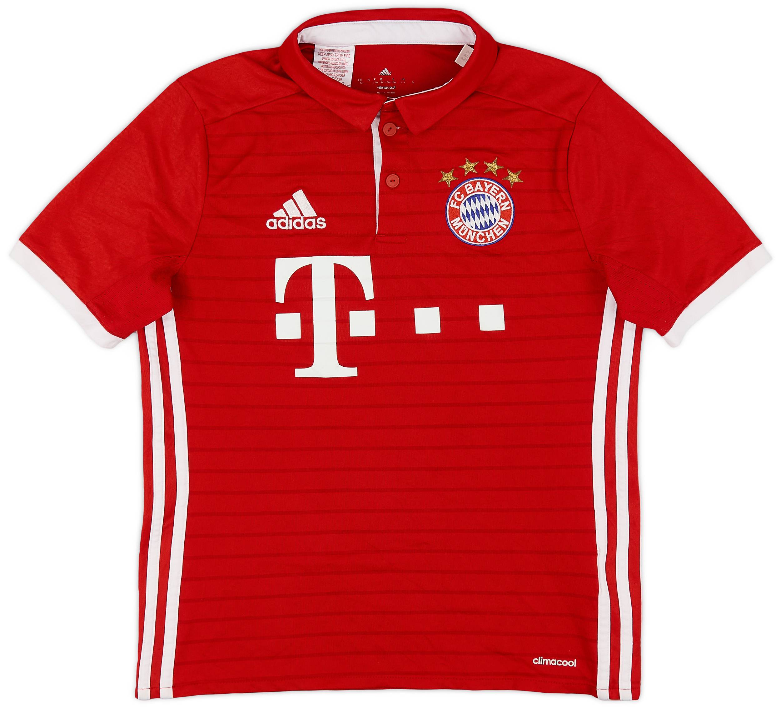 2016-17 Bayern Munich Home Shirt - 7/10 - (L.Boys)