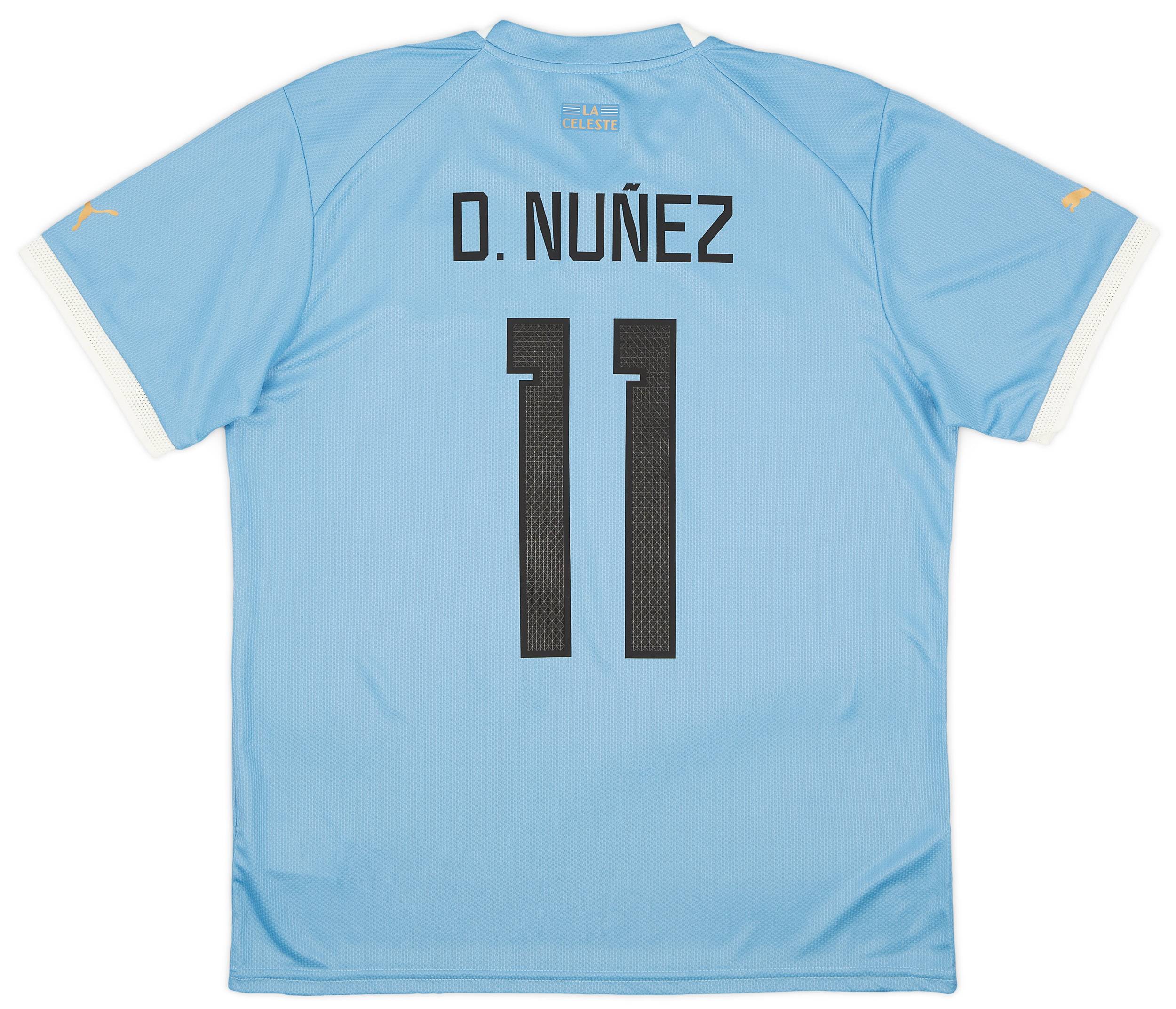 2022-23 Uruguay Home Shirt D.Núñez #11