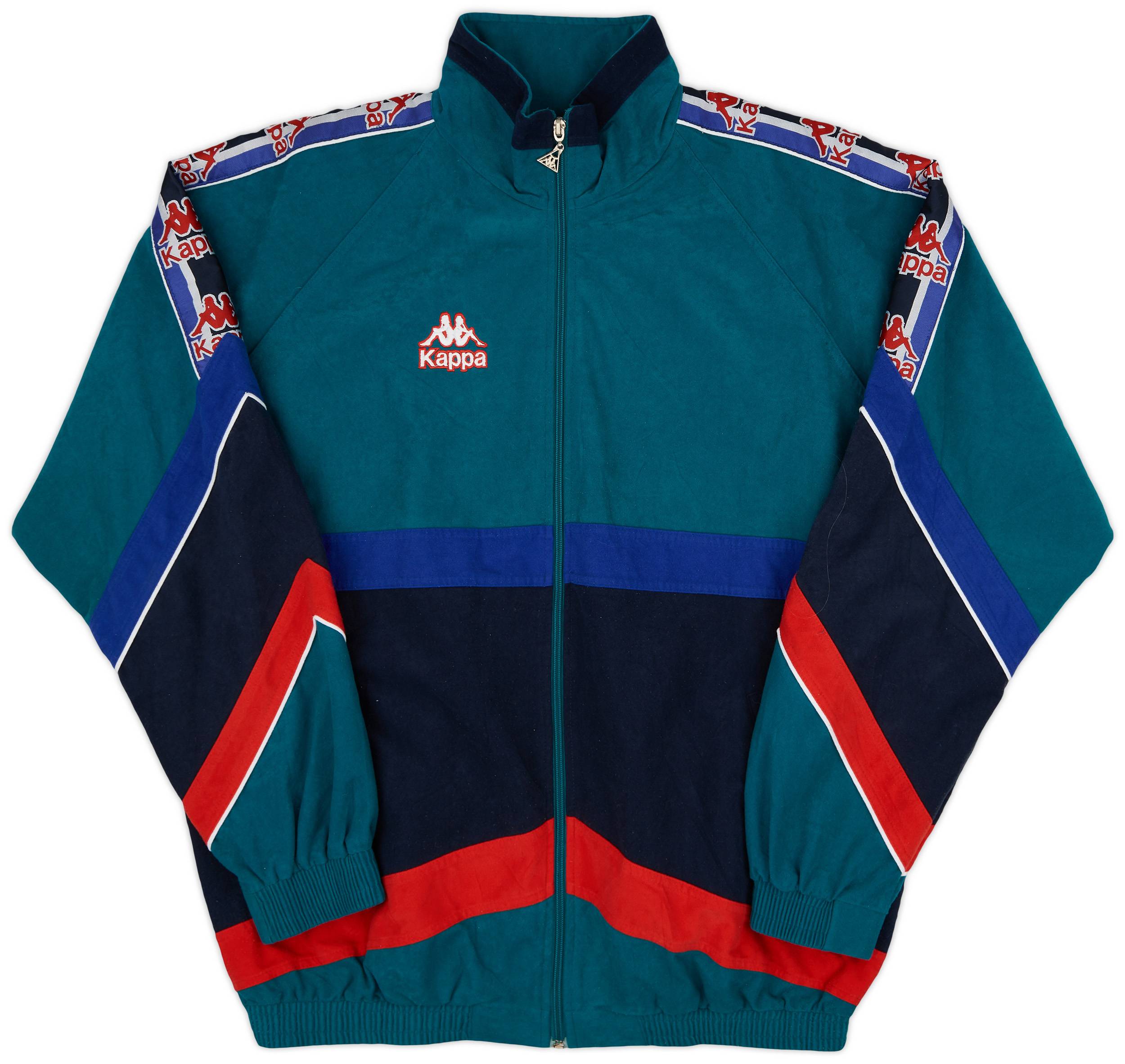 大特価 言い換え Track Template Kappa 1995-97 Jacket (XL) - 6/10 - (Barcelona) ウェア