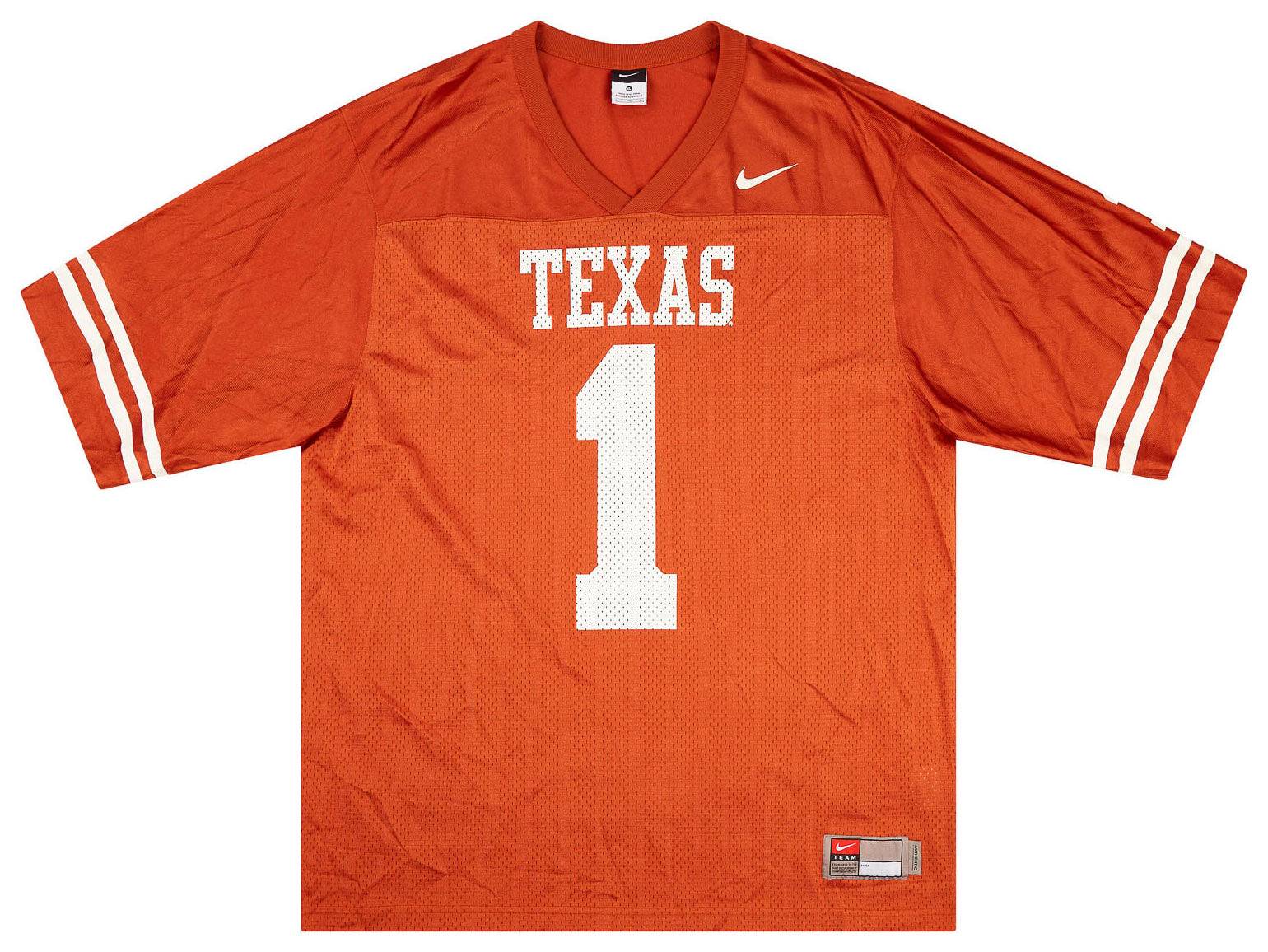 2010-11 Texas Longhorns Davis #1 Nike Jersey (Home) XL