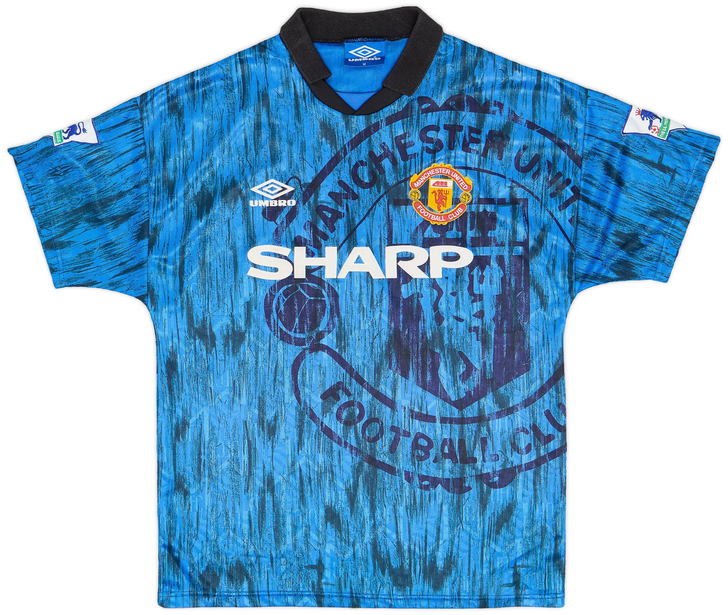 1992-93 Manchester United Away Shirt - 8/10 - (M)