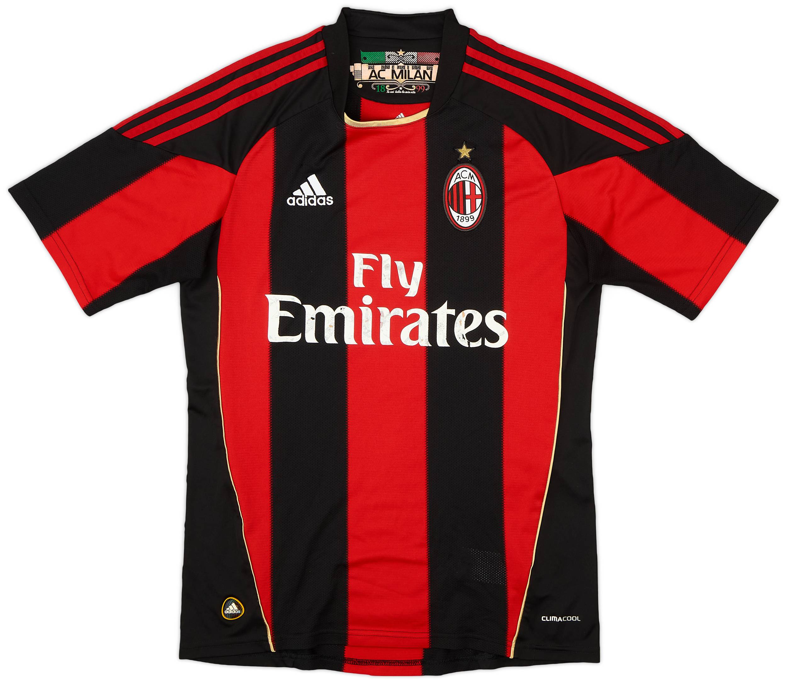 2010-11 AC Milan Home Shirt - 5/10 - (S)