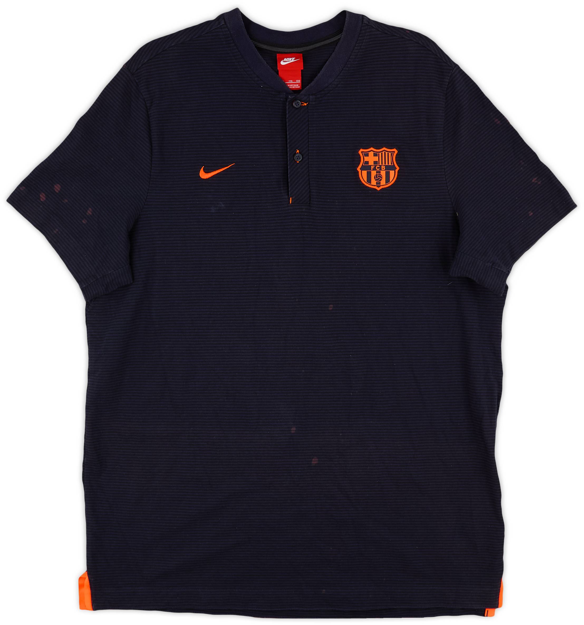 2018 19 Barcelona Nike Polo Shirt 5 10 XXL