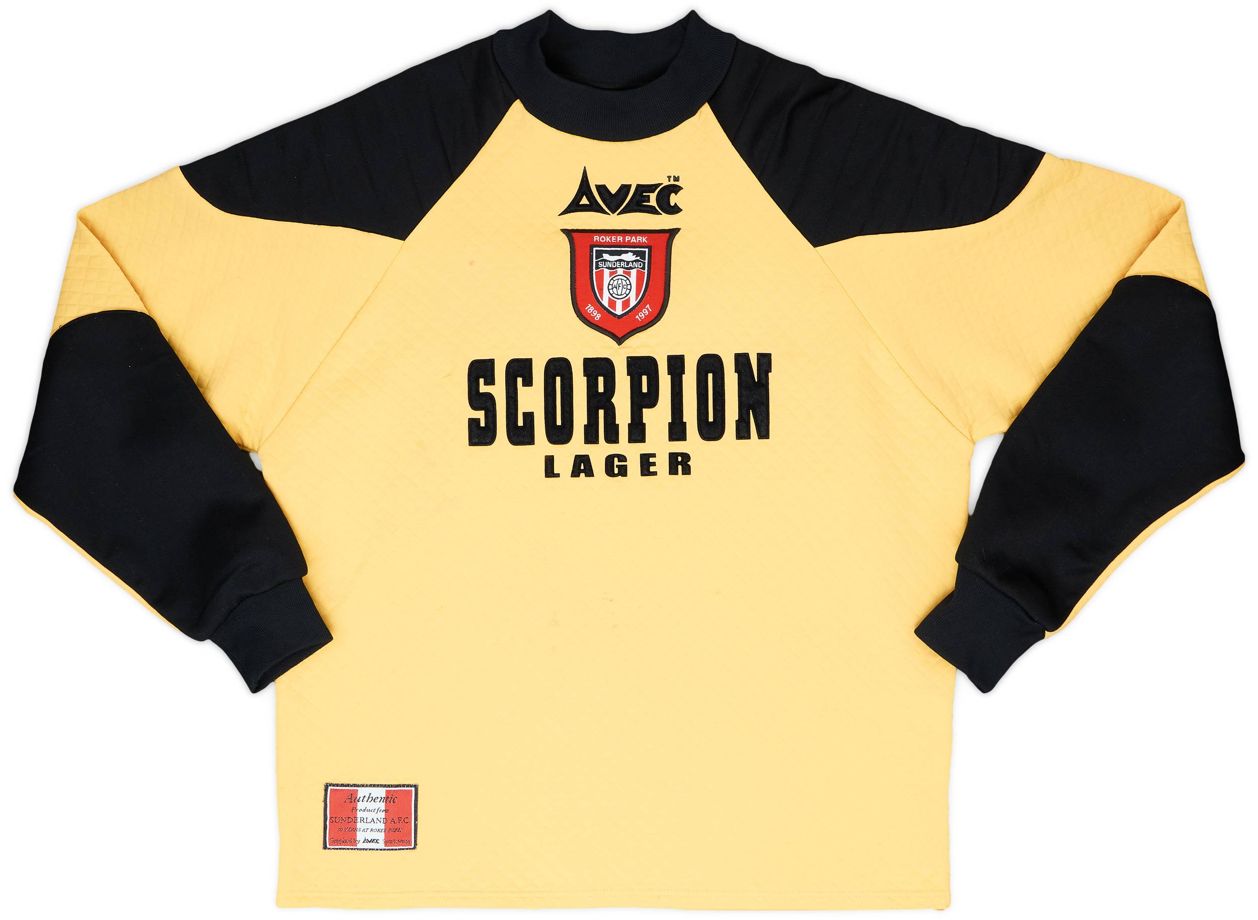 1996-97 Sunderland GK Shirt - 7/10 - (S)