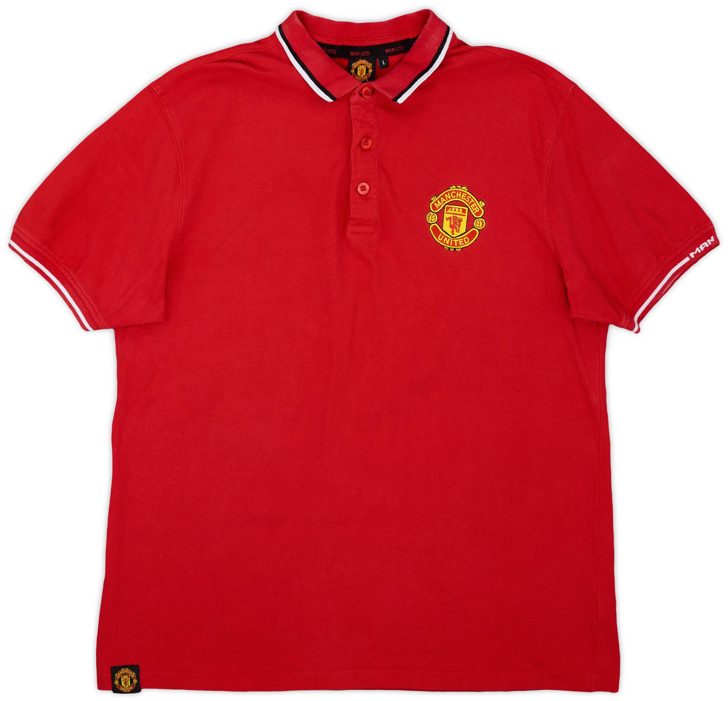 2010-11 Manchester United Polo Shirt - 8/10 - (L)