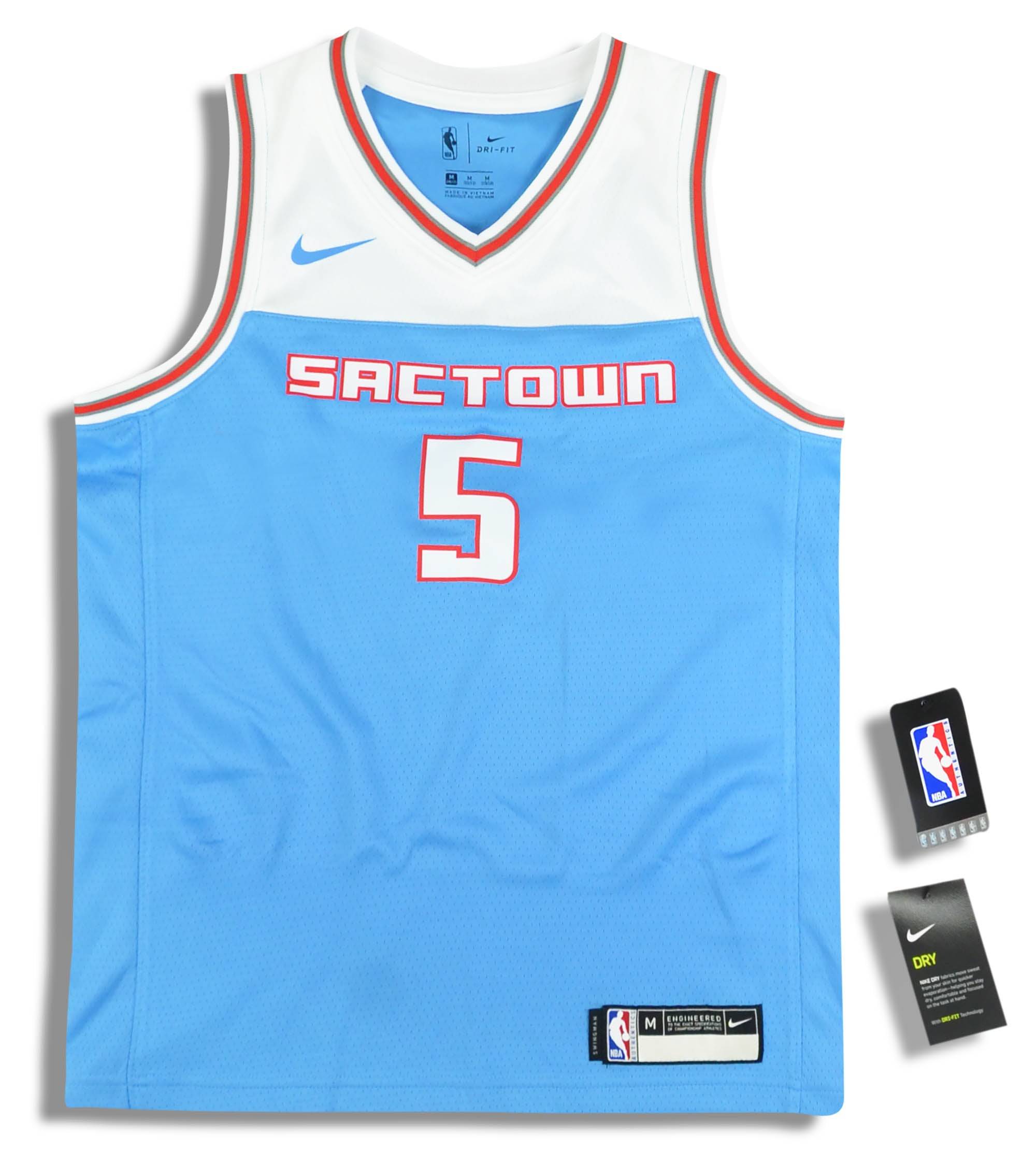 2018-19 Sacramento Kings Fox #5 Nike Swingman Jersey (Alternate) Y - W/Tags