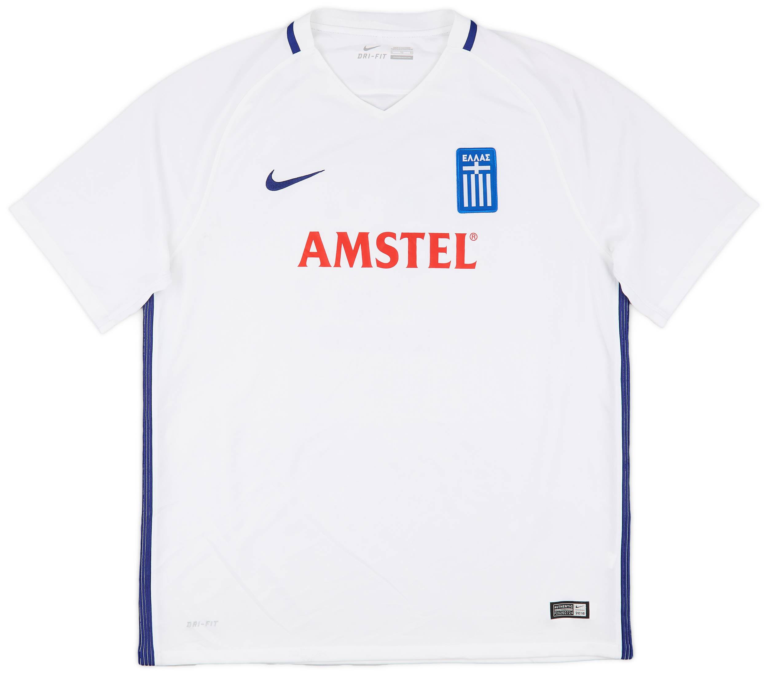 2016 18 Greece Home Shirt 6 10 XL