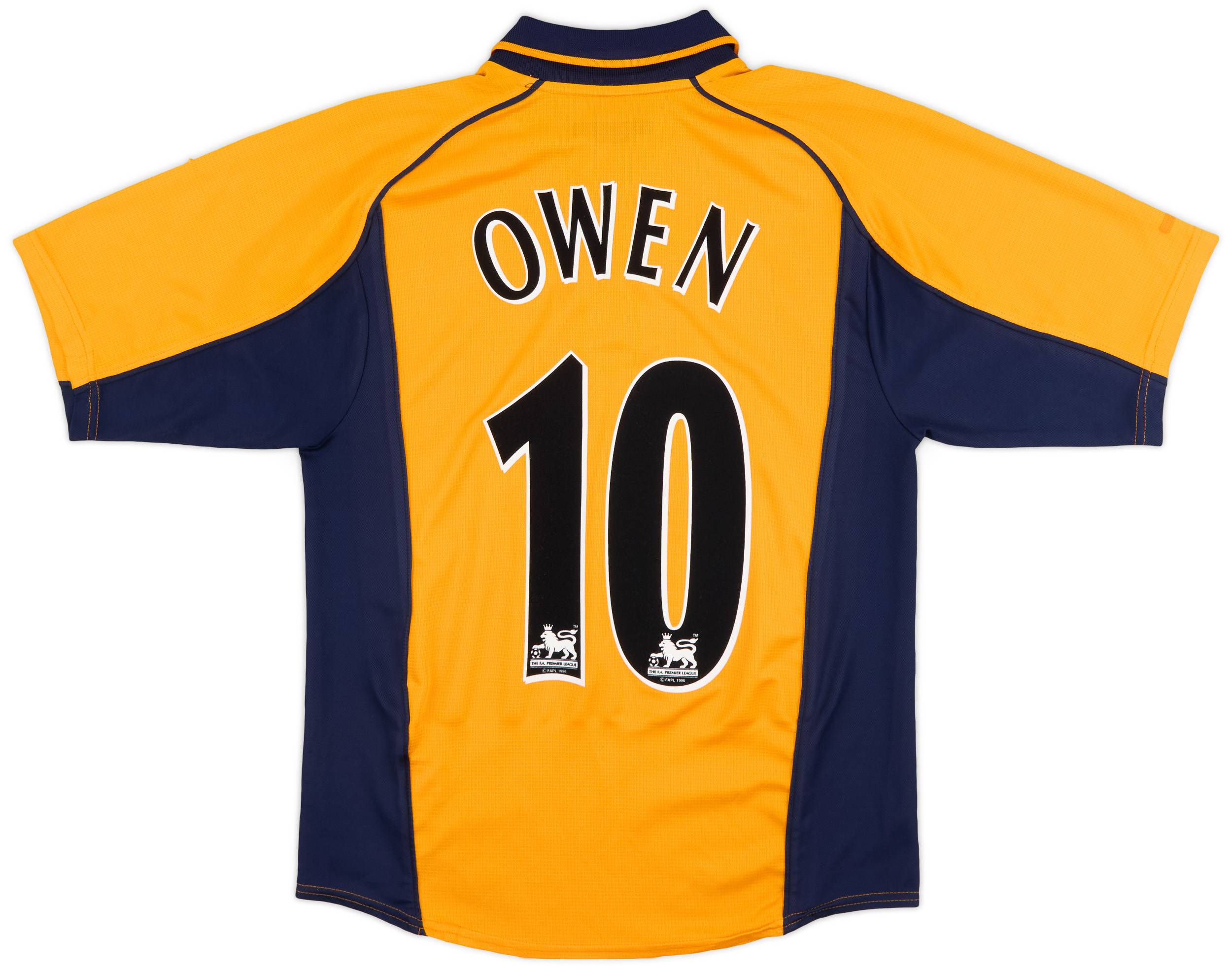 2000-02 Liverpool Away Shirt Owen #10 - 6/10 - (S)