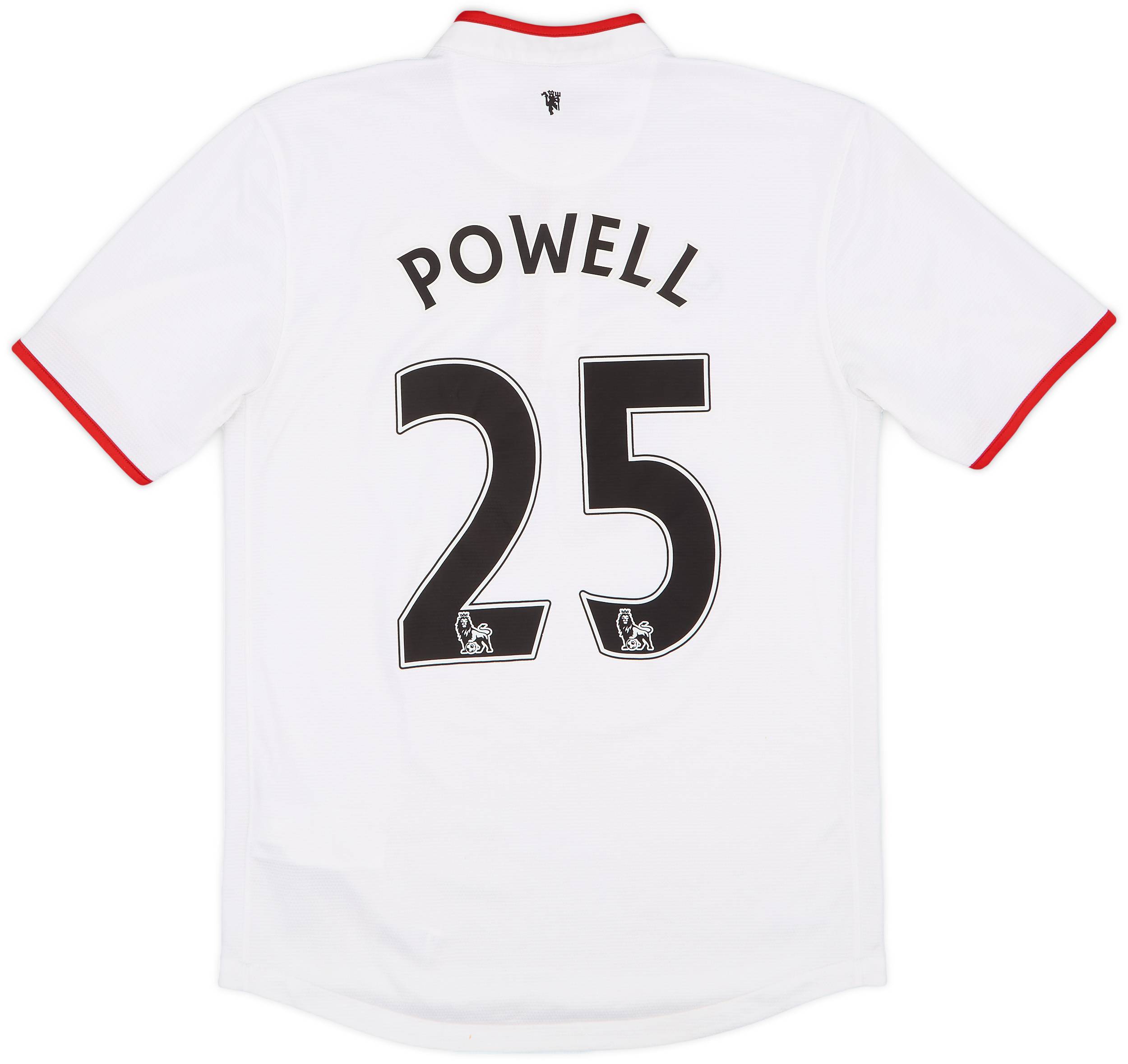 2012-14 Manchester United Away Shirt Powell #25 - 8/10 - (S)