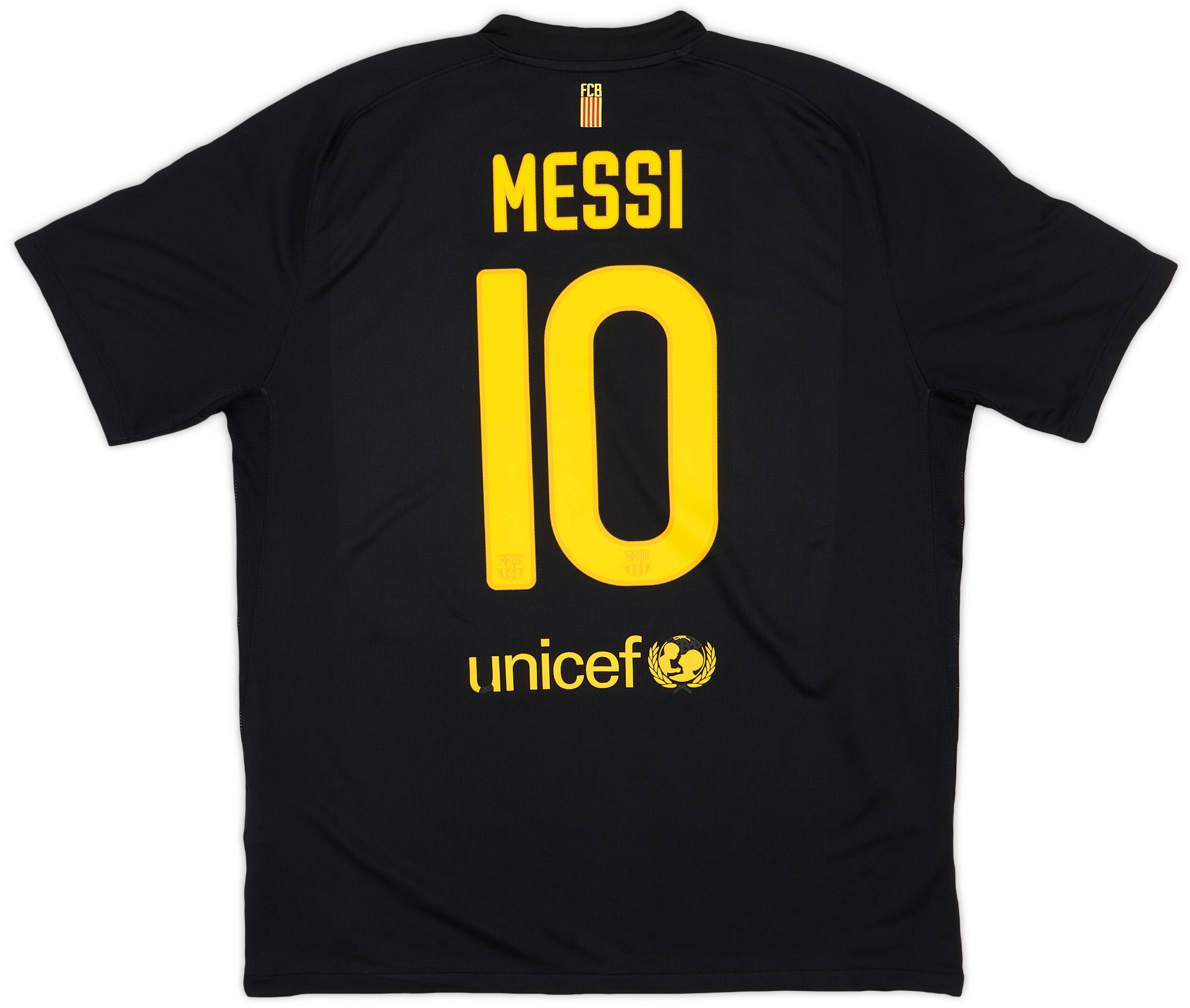 2011-12 Barcelona Away Shirt Messi #10 - 6/10 - (XL)