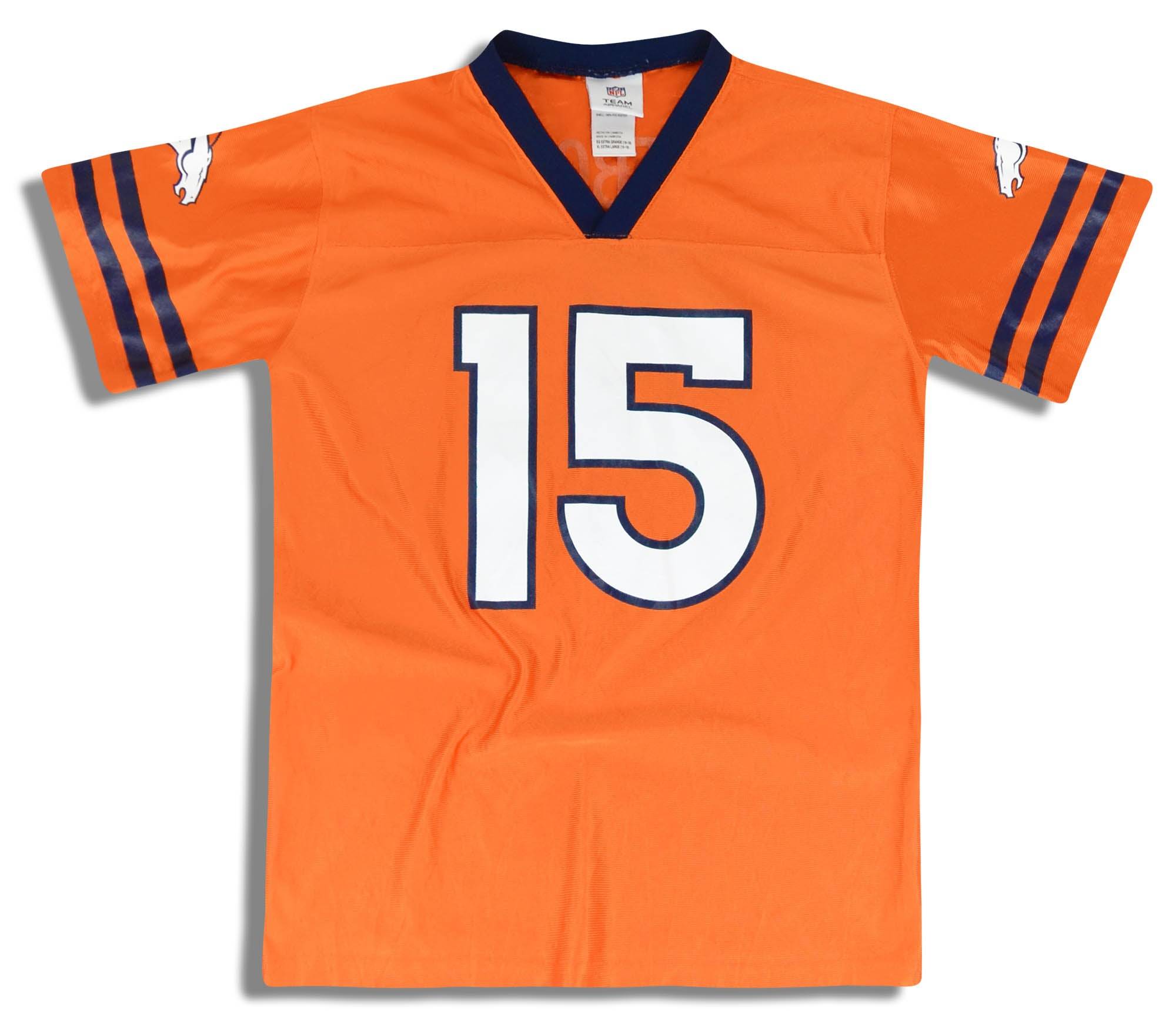 2010 11 Denver Broncos Tebow 15 NFL Replica Jersey Alternate Y