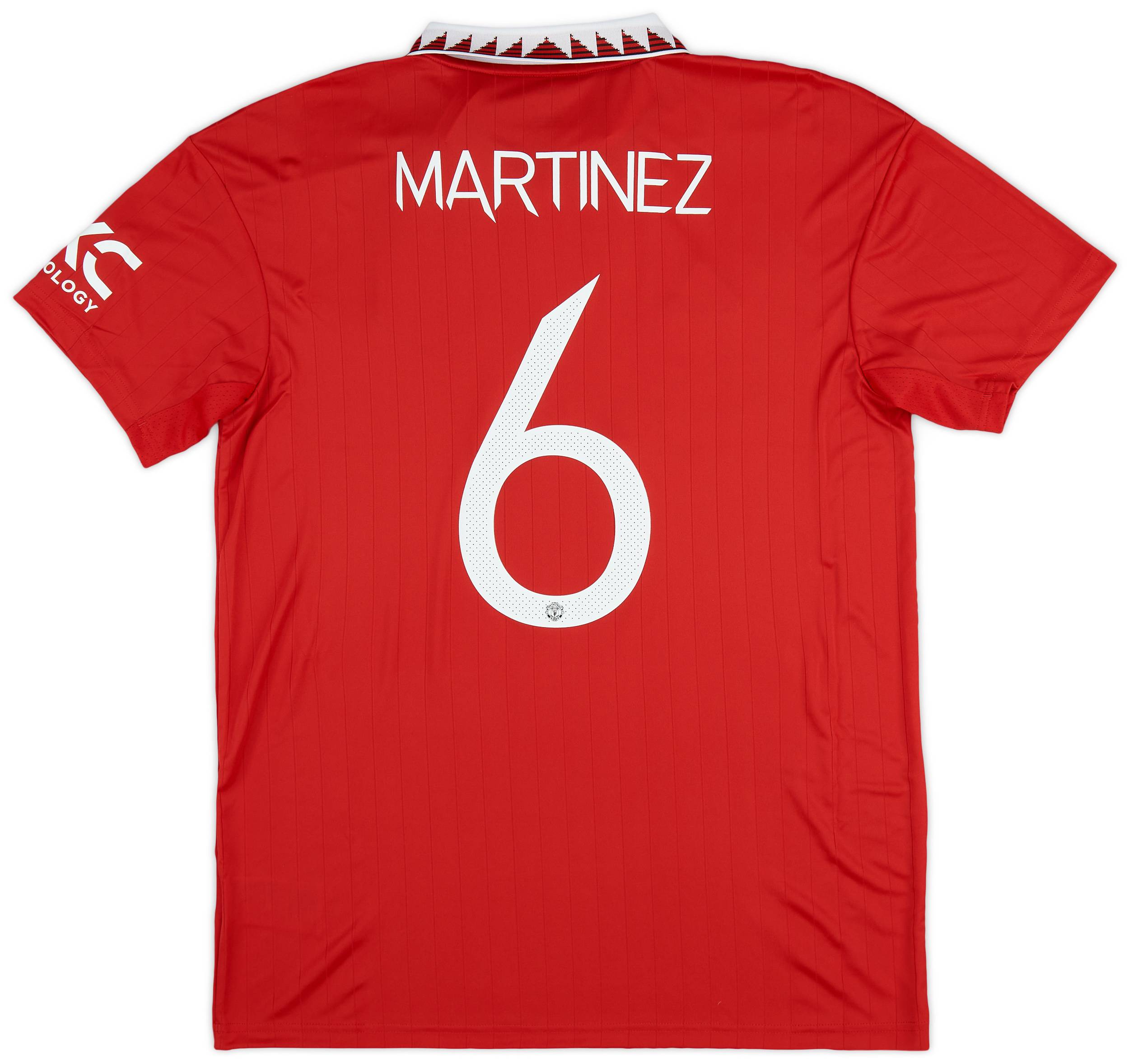 2022-23 Manchester United Home Shirt Martinez #6