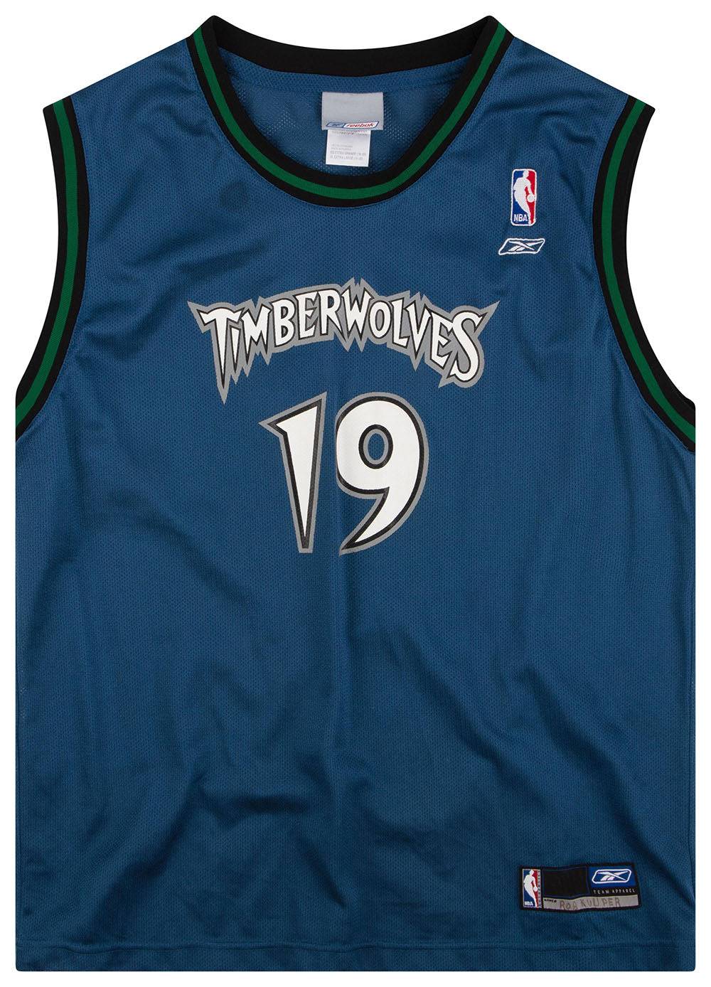 2003-05 Minnesota Timberwolves Cassell #19 Reebok Jersey (Away) Y