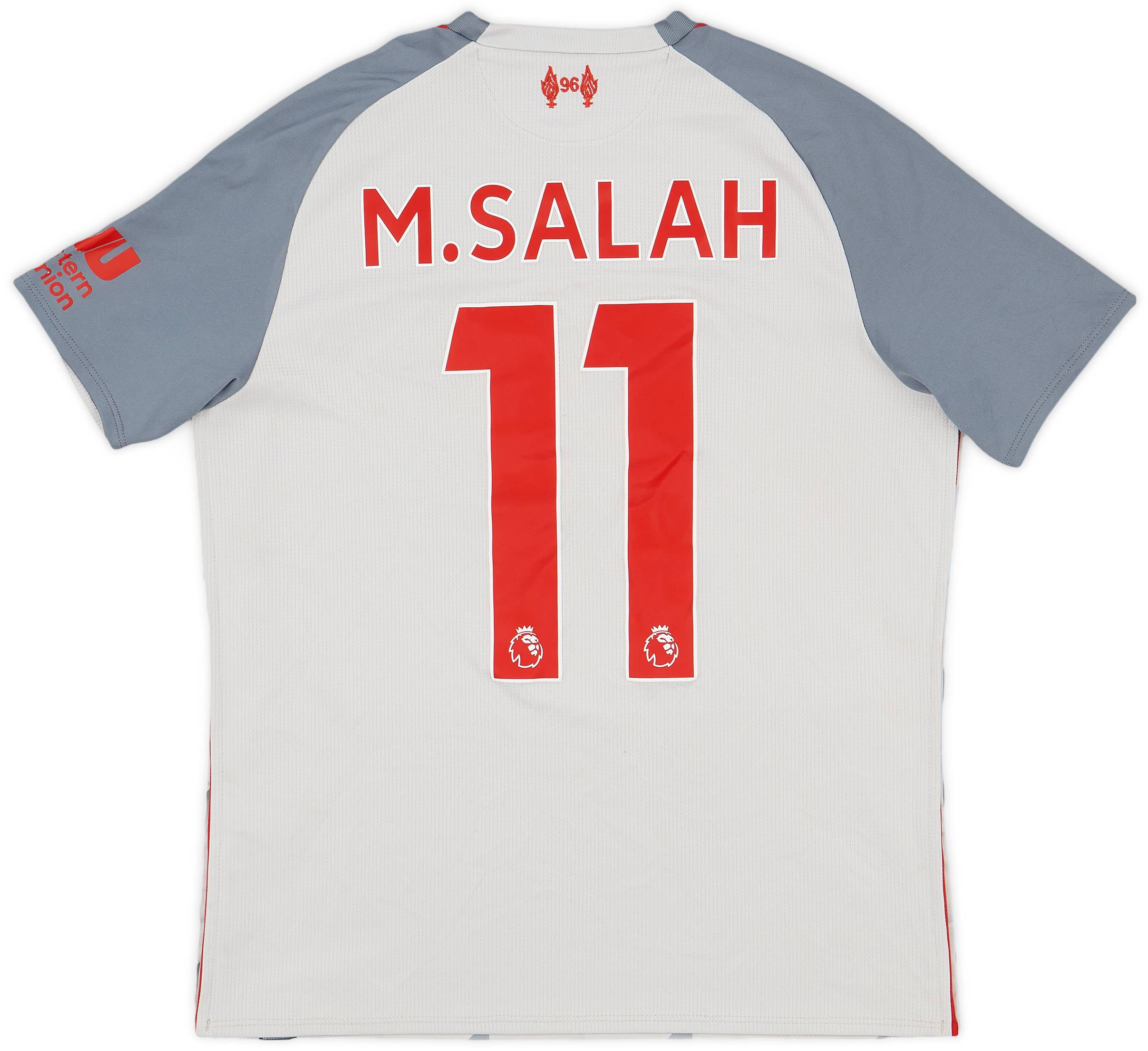 2018-19 Liverpool Third Shirt M. Salah #11 - 8/10 - (L.Boys)