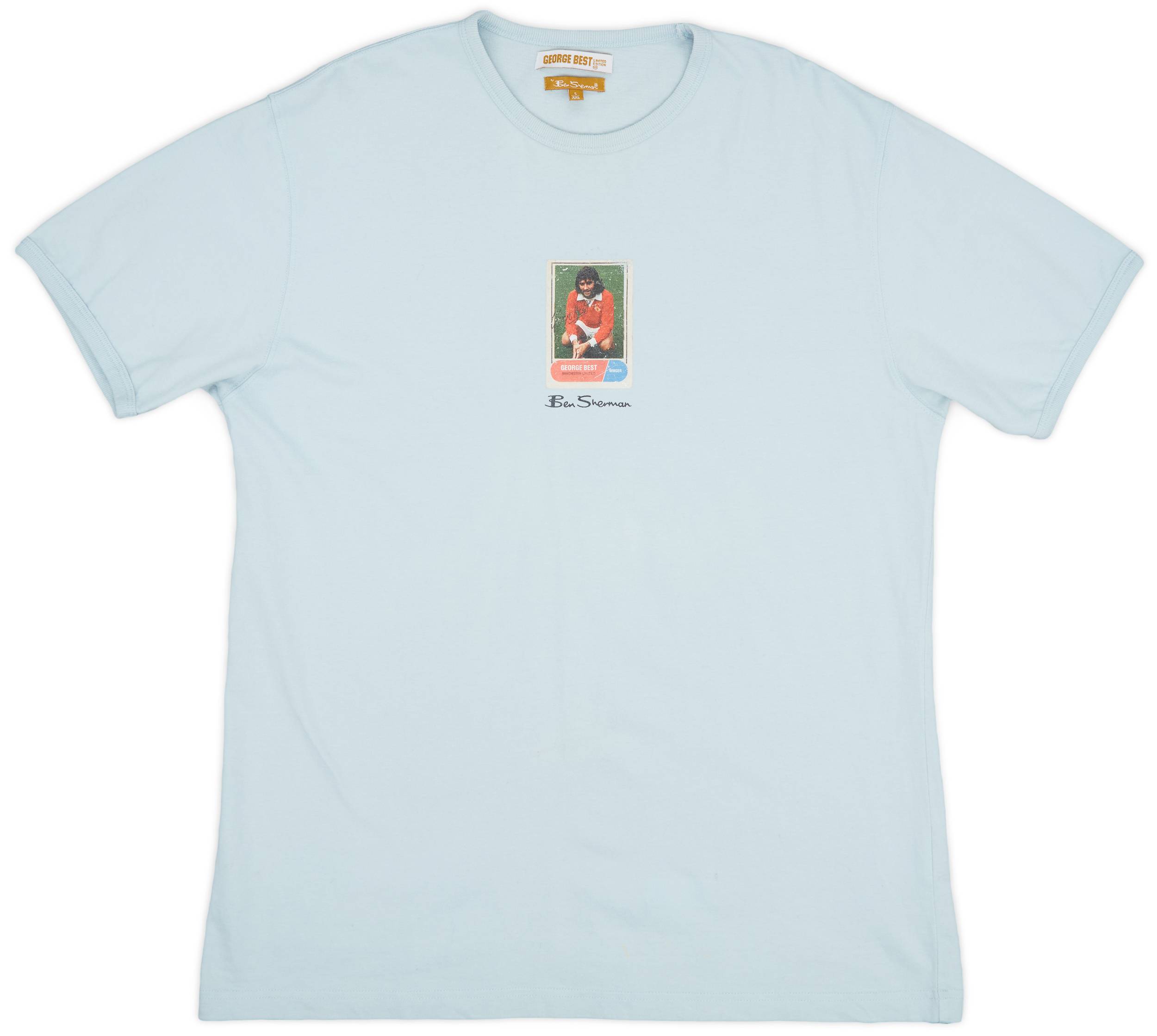 2003 Ben Sherman 'George Best' Graphic Tee - 9/10 - (XXL)