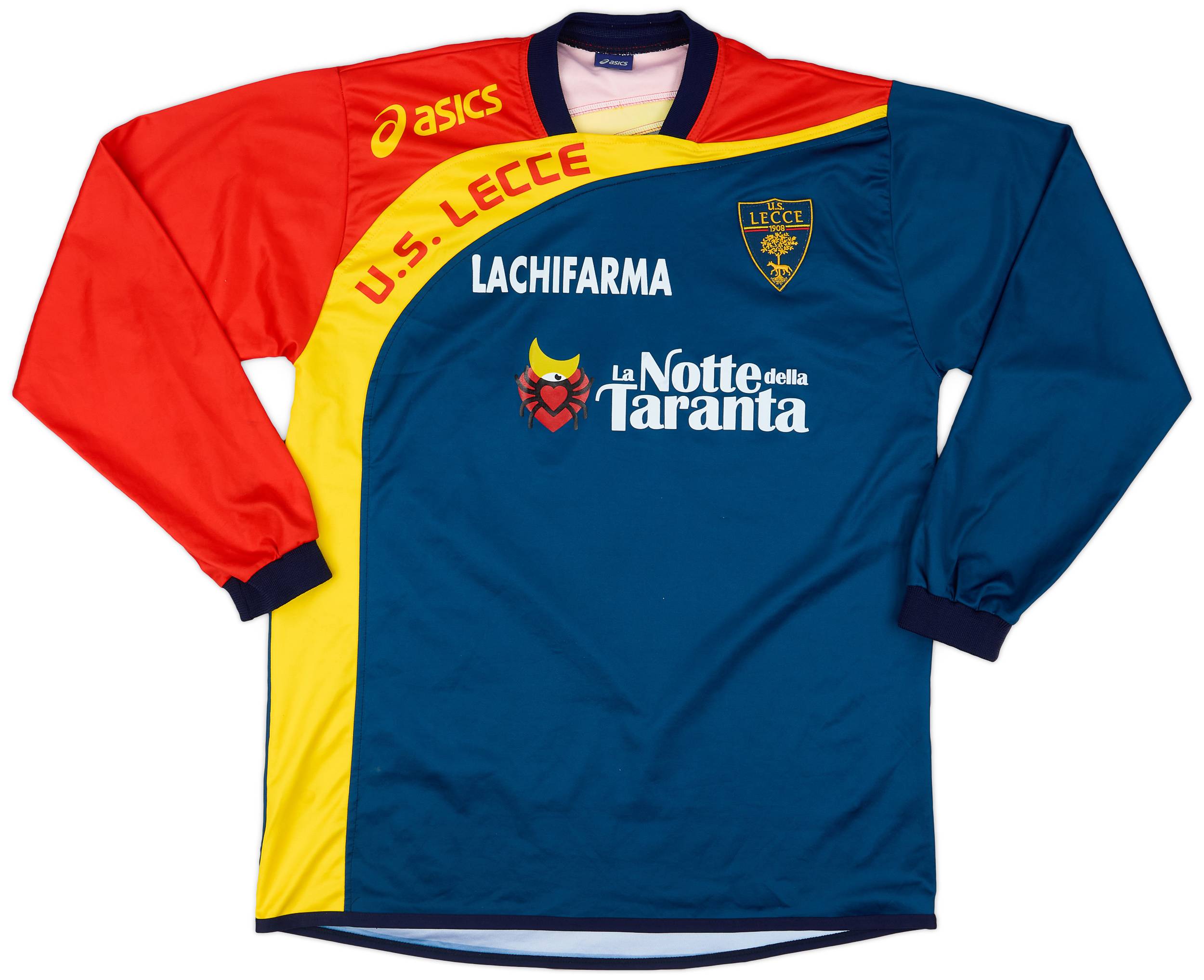 Long Sleeve Asics Lecce 2007-08 Lecce Asics Training L/S Shirt 8