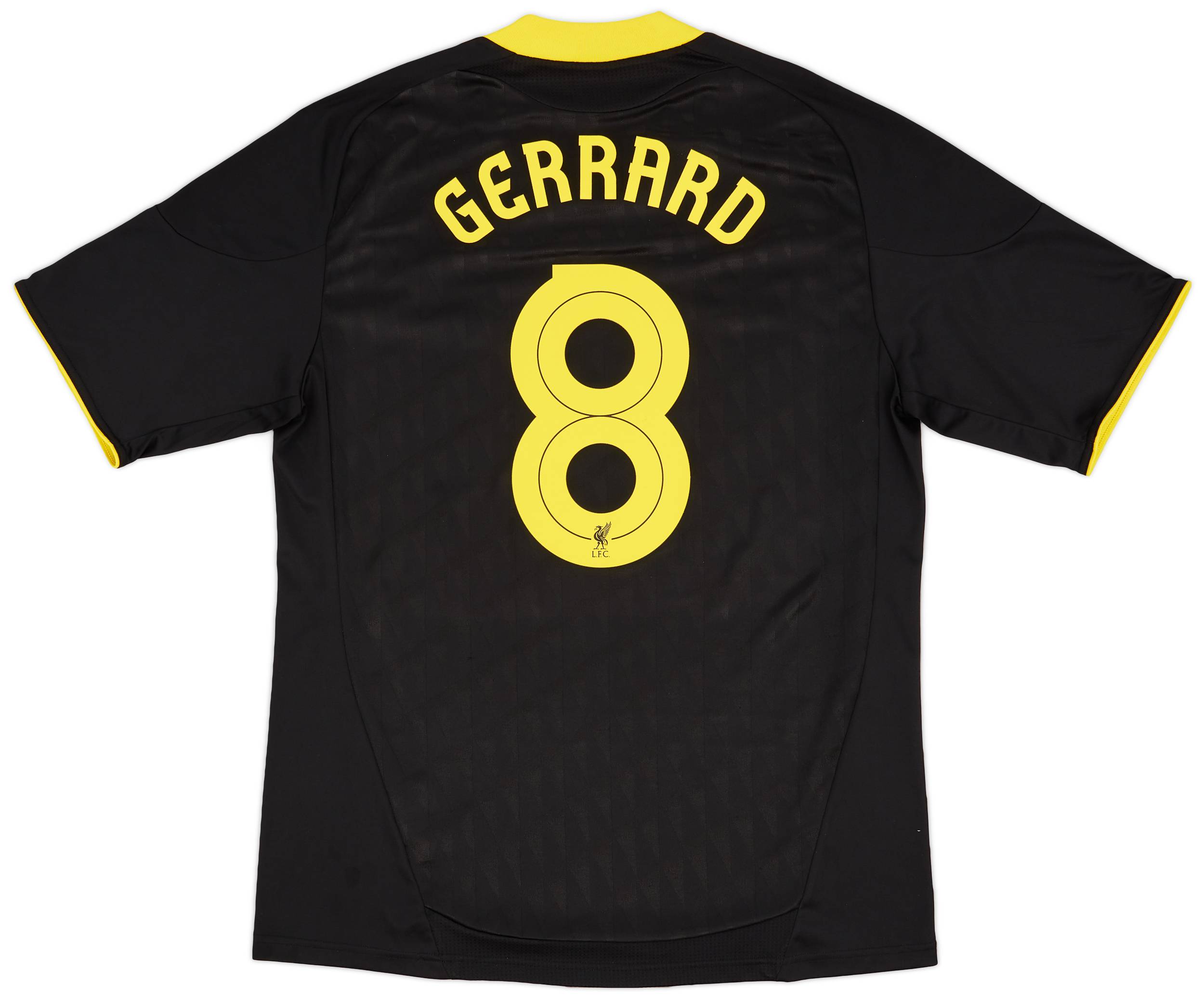 2010-11 Liverpool Third Shirt Gerrard #8 - 7/10 - (L)