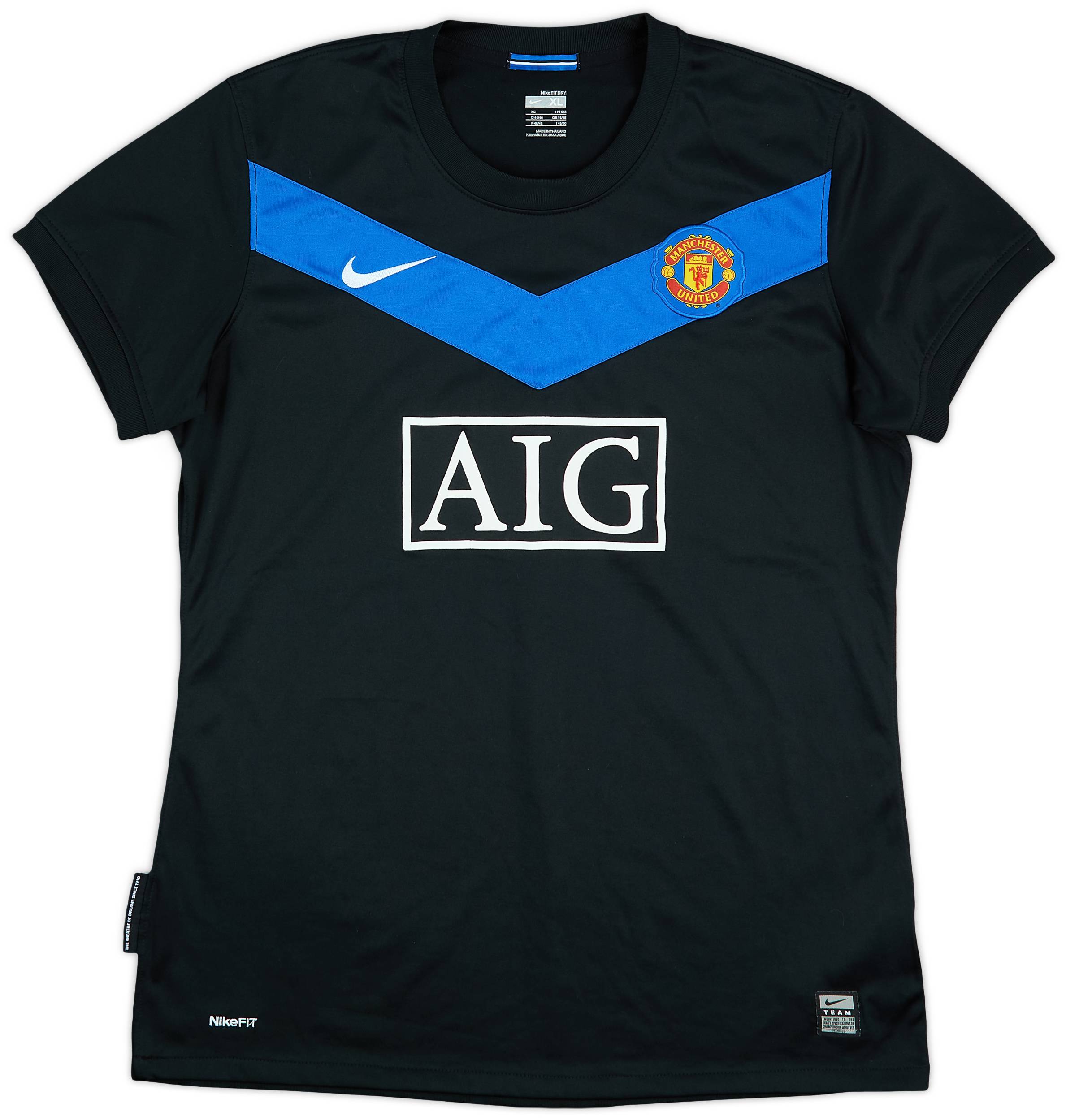 2009-10 Manchester United Away Shirt - 9/10 - (Women's XL)