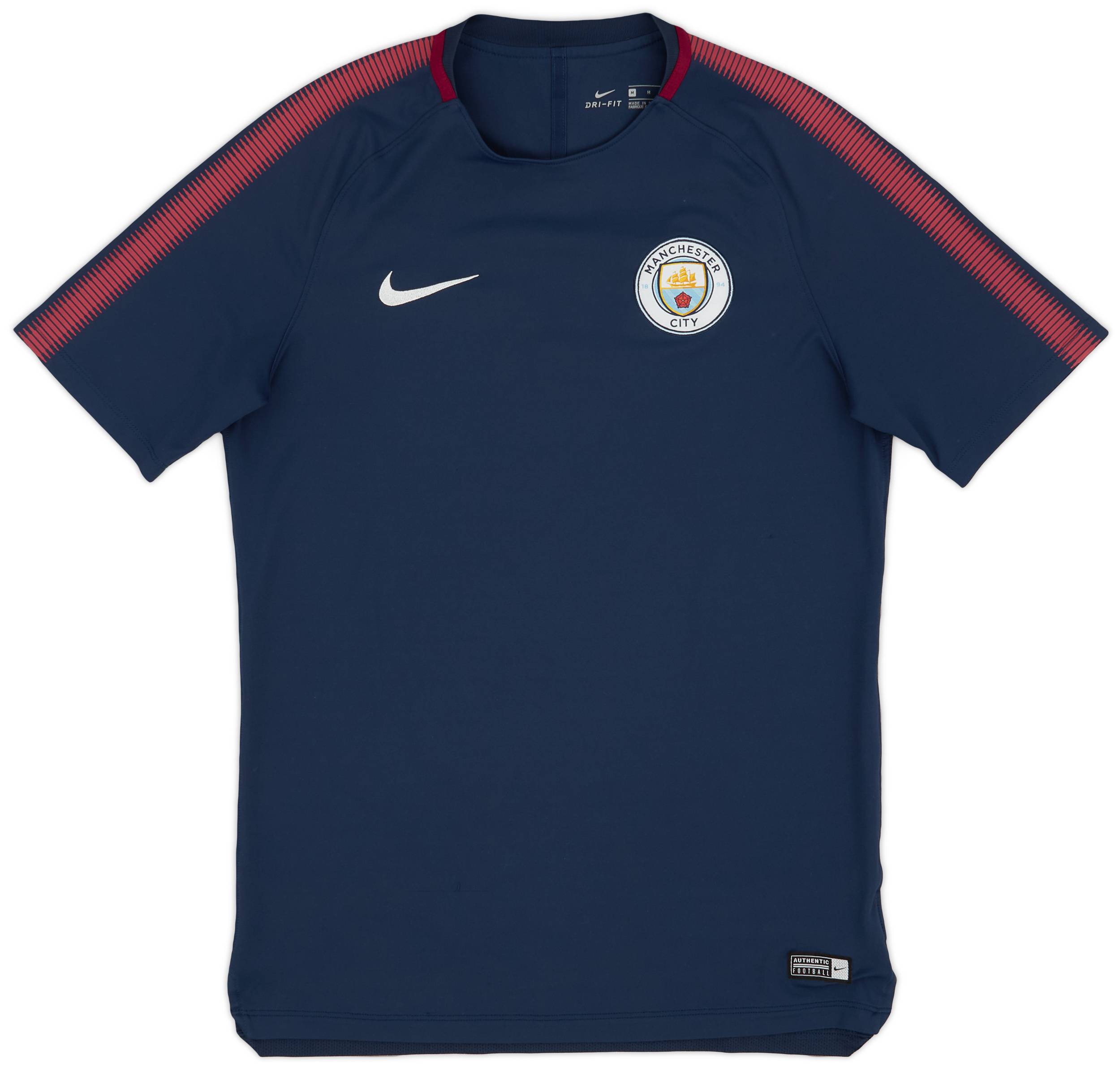 2017-18 Manchester City Nike Training Shirt - 8/10 - (M)