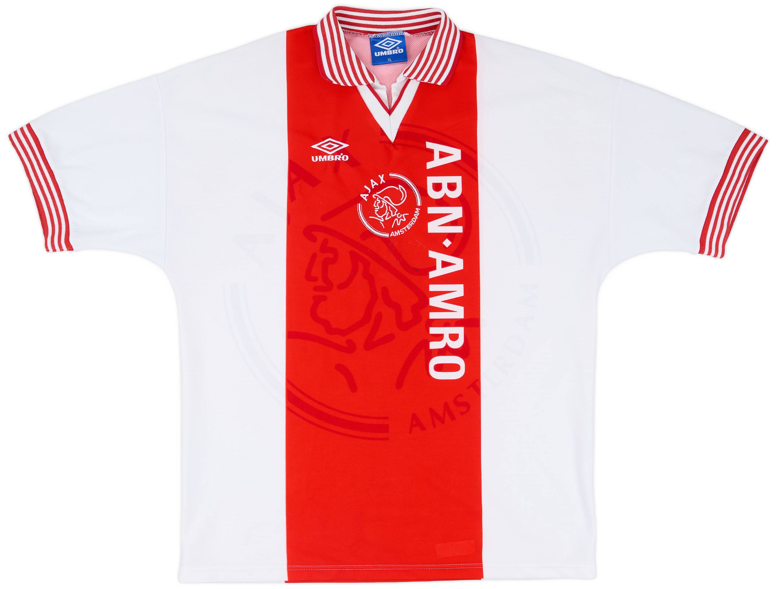 1995-96 Ajax Home Shirt - 9/10 - (XL)