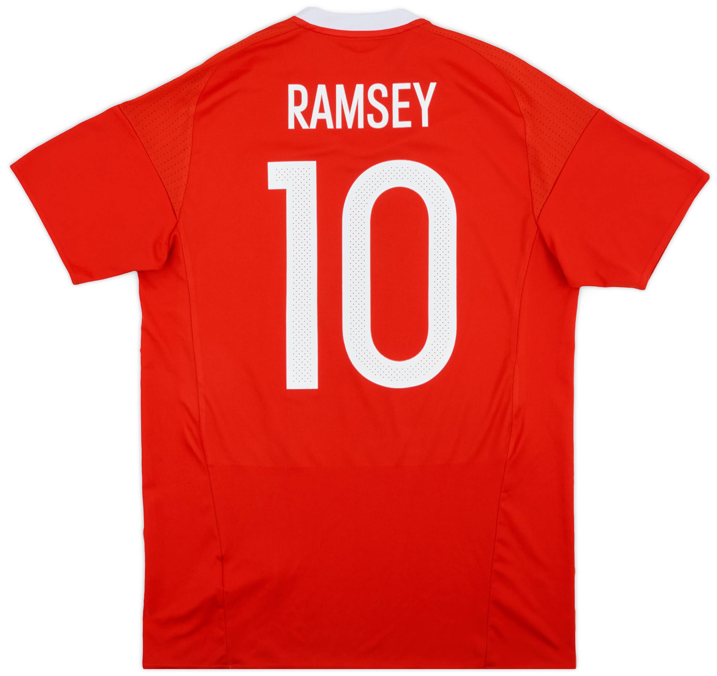 2016-17 Wales Home Shirt Ramsey #10 - 8/10 - (M)