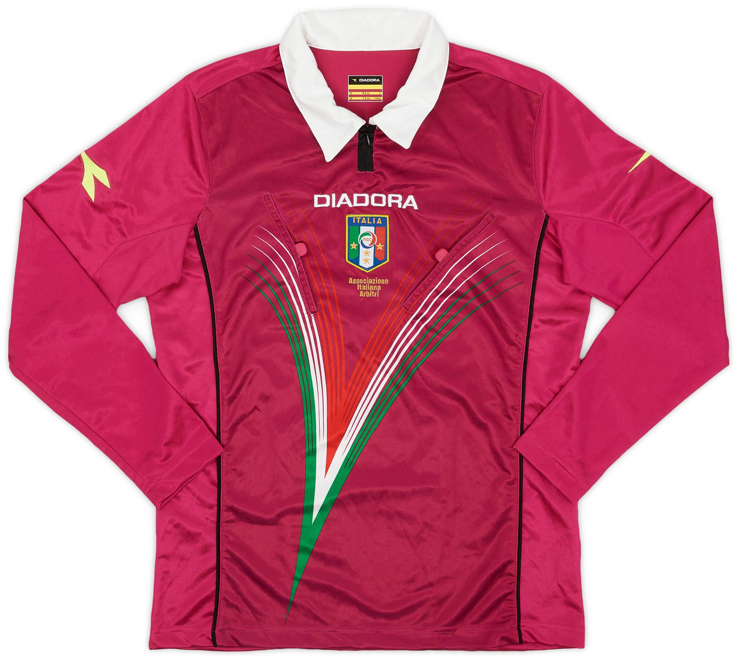 2010s Italy Diadora Referee L/S Shirt - 10/10 - (S)