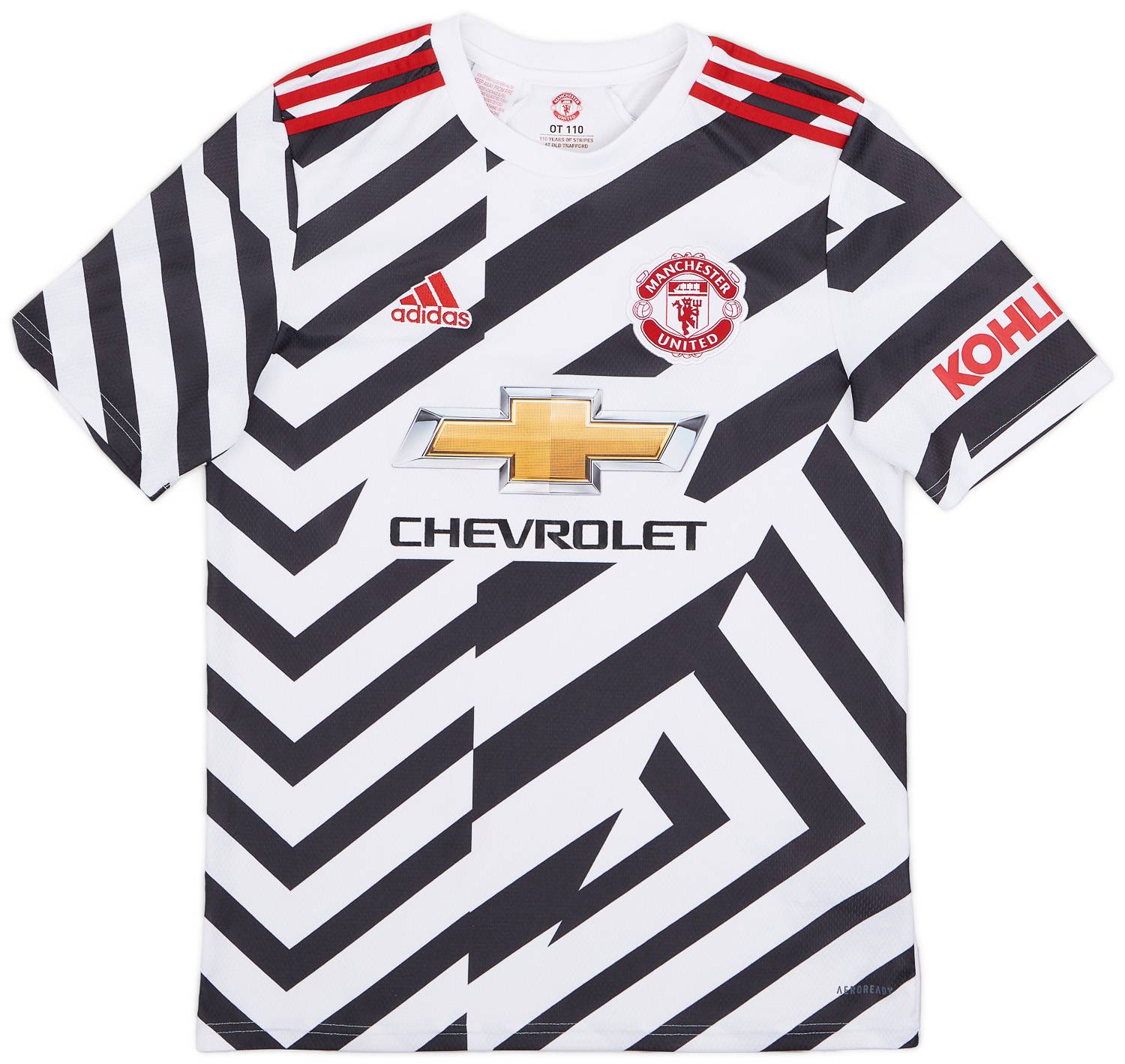 2020-21 Manchester United Third Shirt - 8/10 - (XL.Boys)