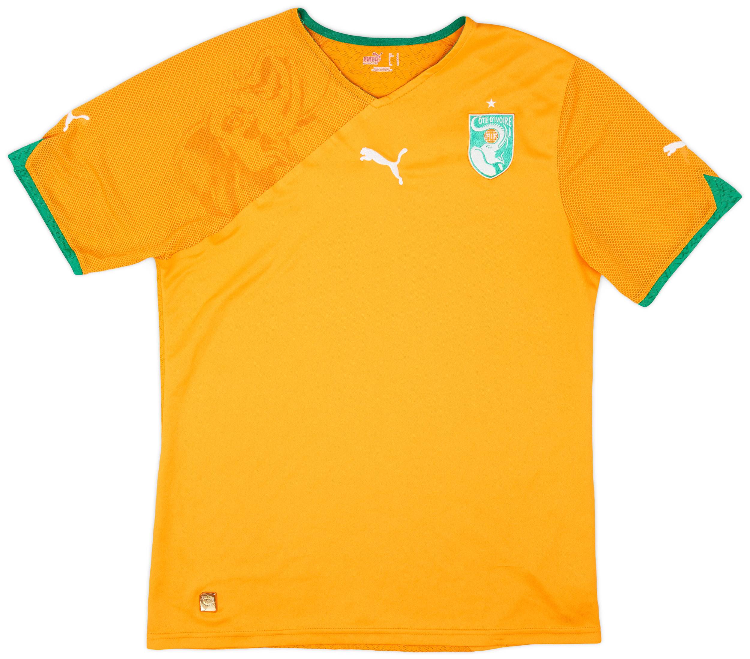 2010-11 Ivory Coast Home Shirt - 8/10 - (M)